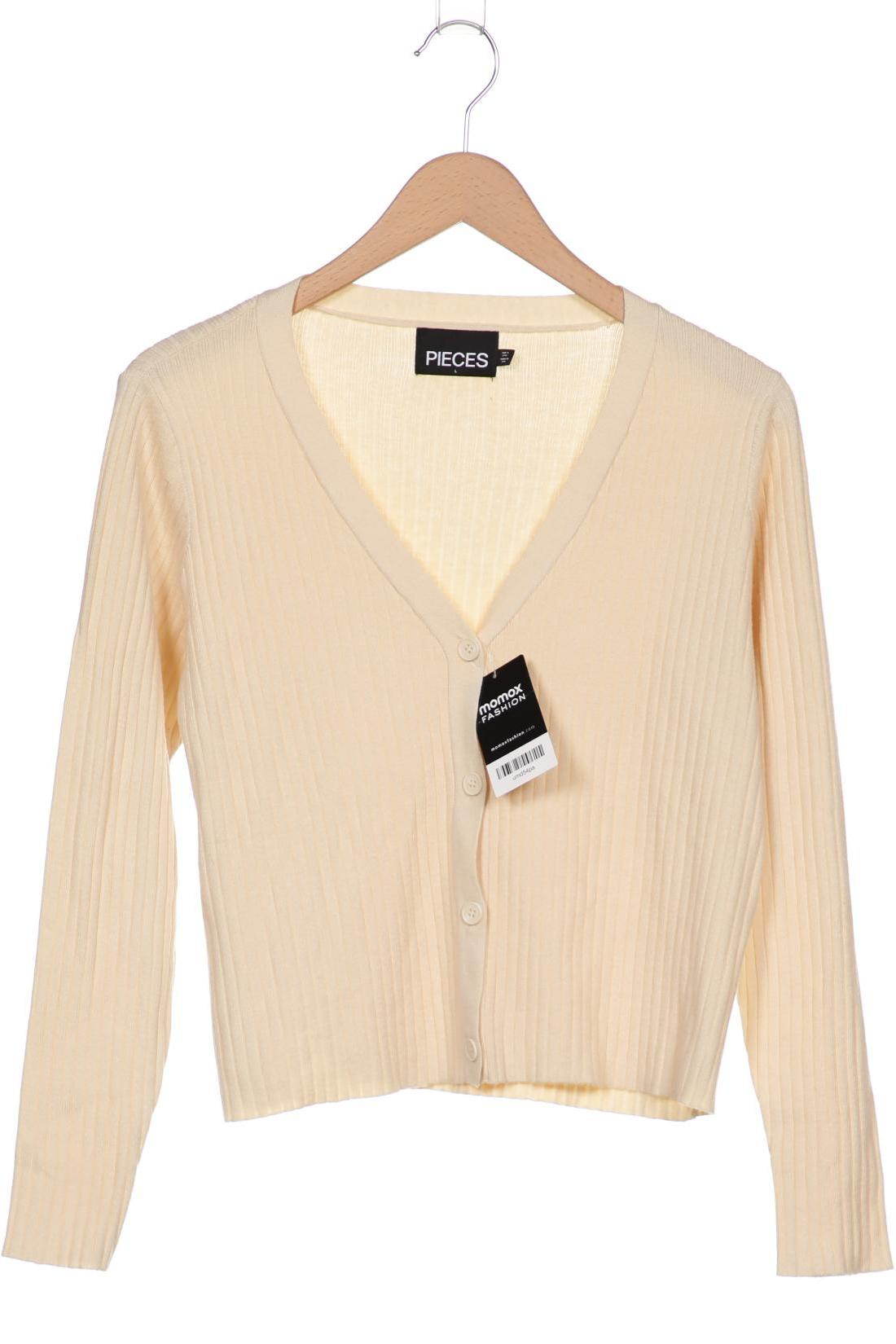 

pieces Damen Strickjacke, cremeweiß