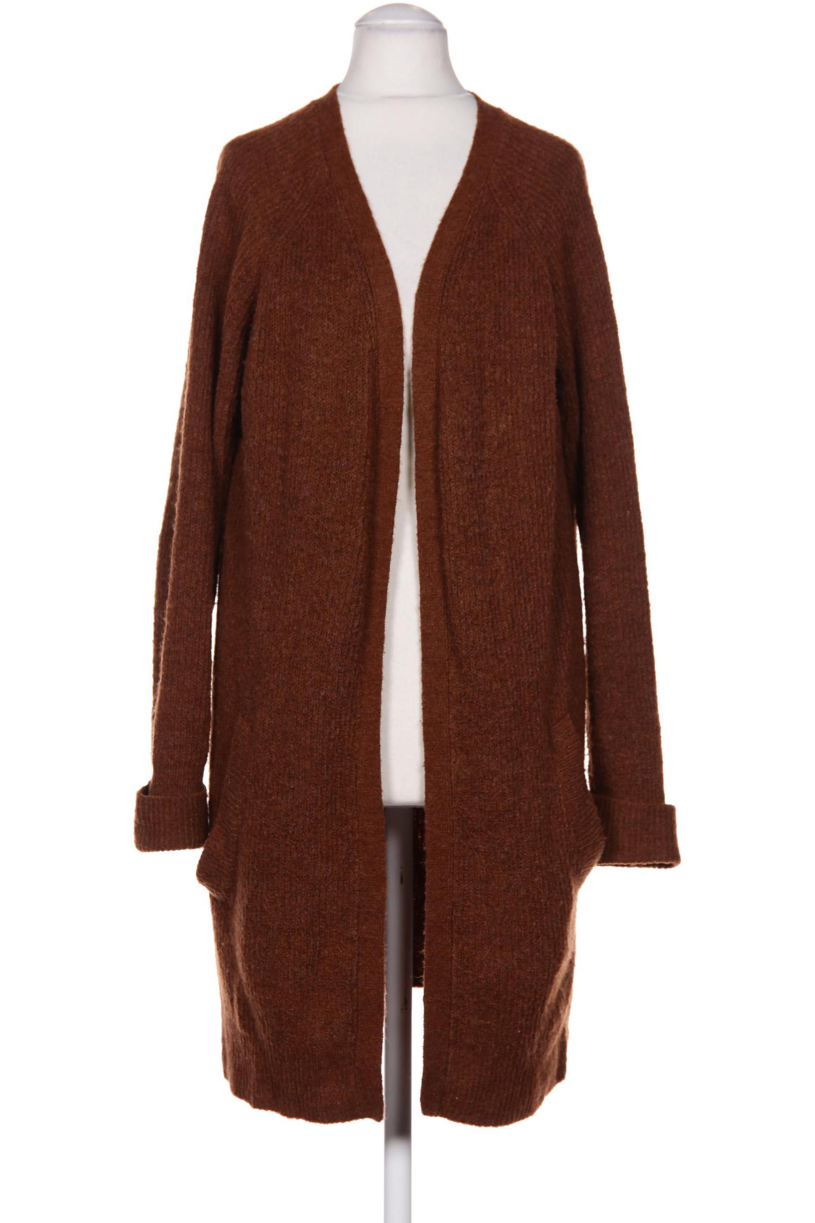 

pieces Damen Strickjacke, braun, Gr. 34
