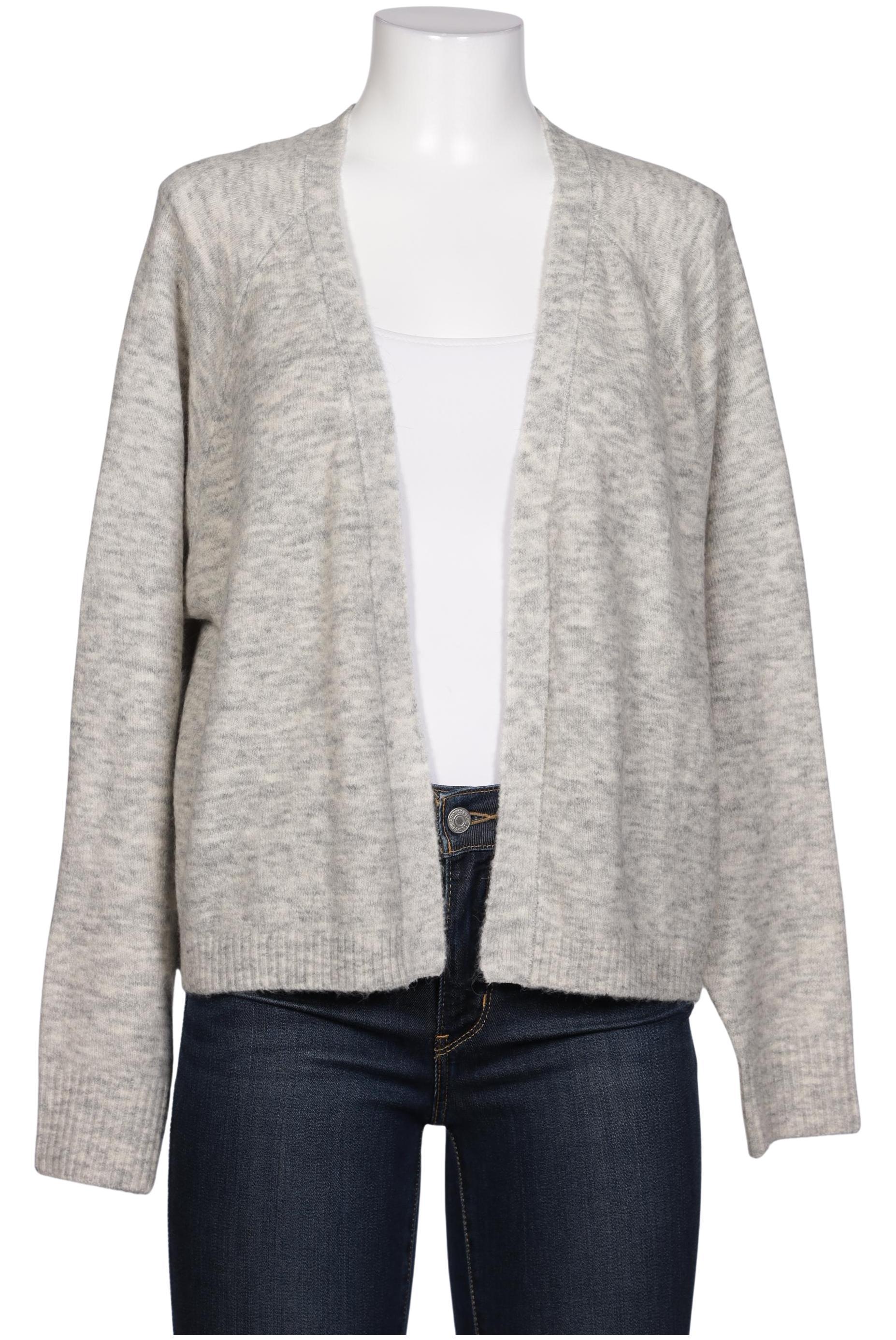 

pieces Damen Strickjacke, grau, Gr. 38