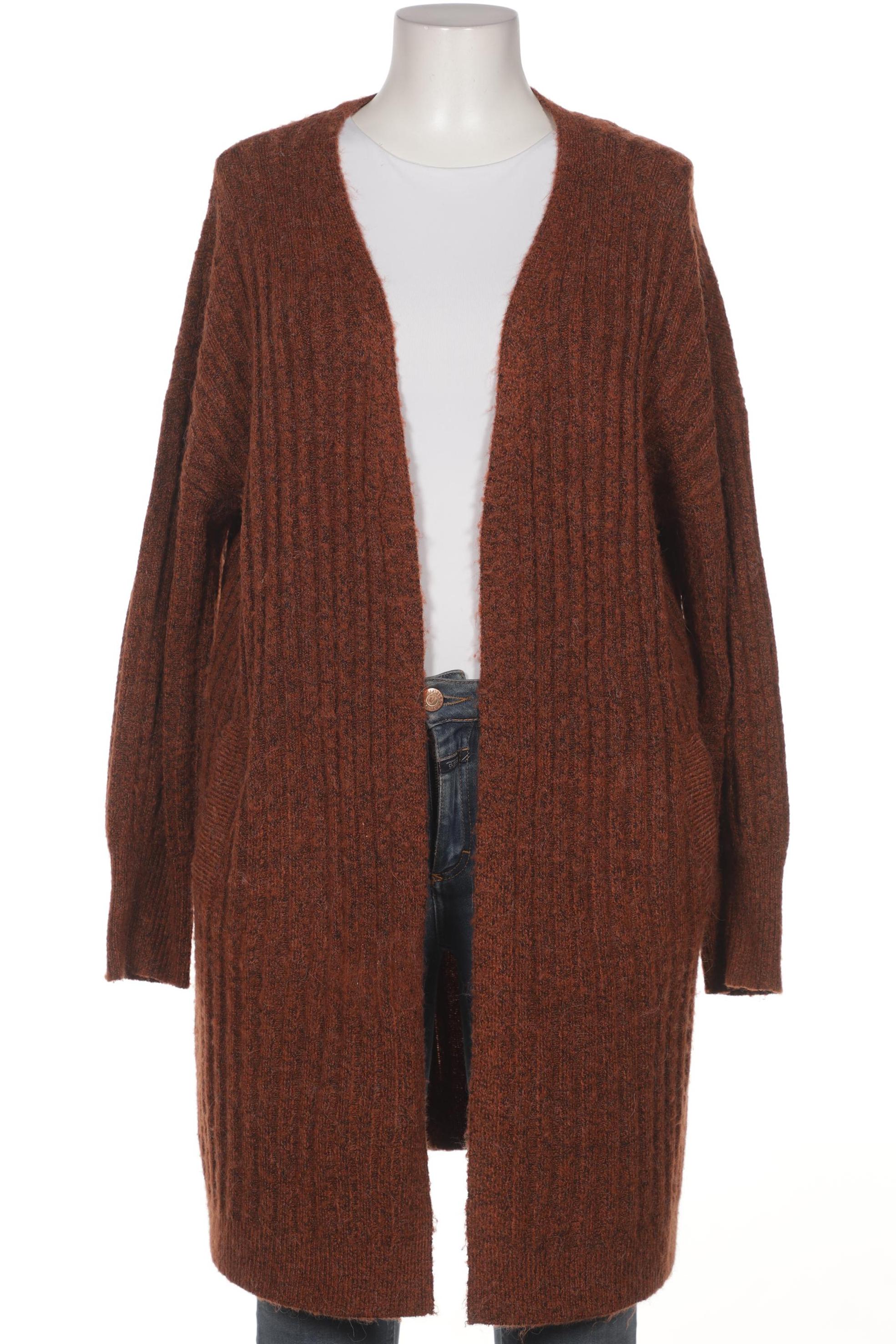 

pieces Damen Strickjacke, braun, Gr. 44