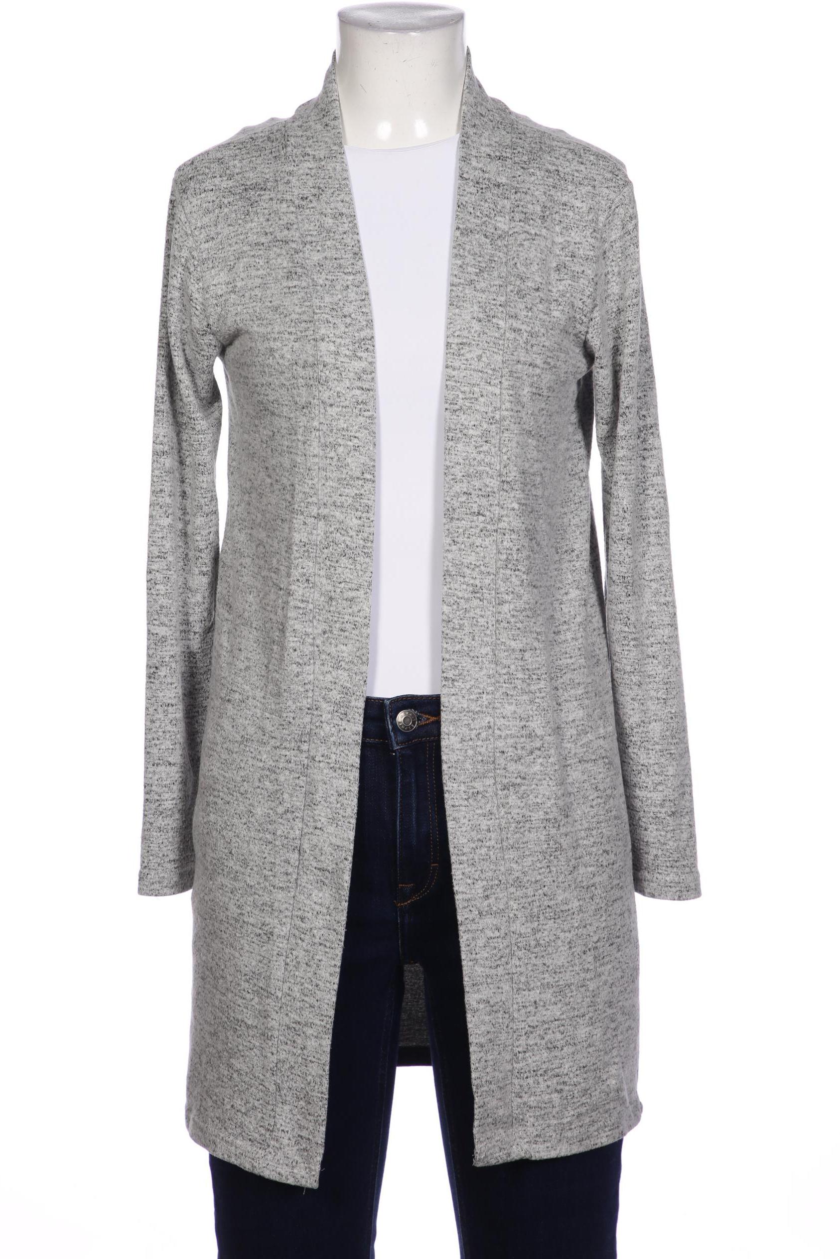 

pieces Damen Strickjacke, grau, Gr. 34