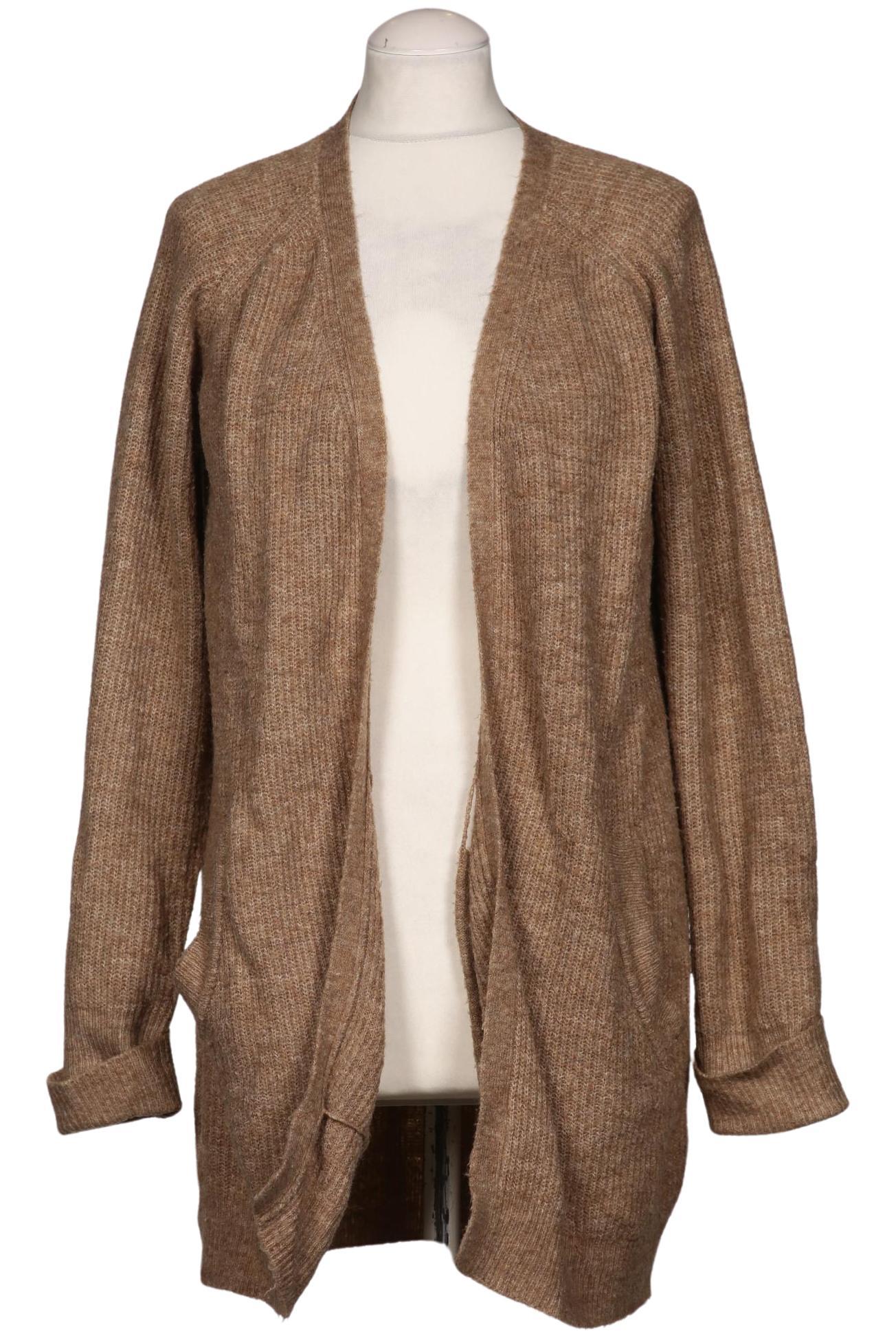 

pieces Damen Strickjacke, braun, Gr. 36