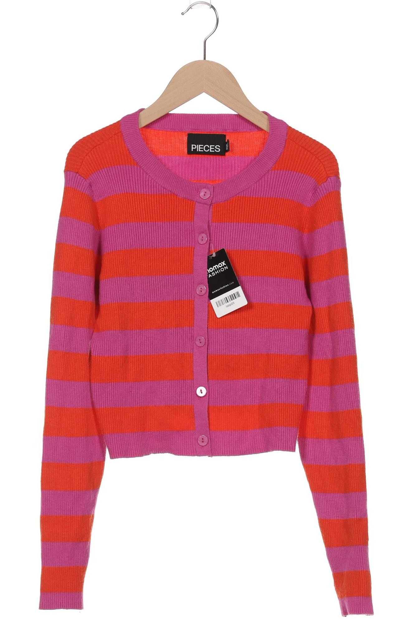 

pieces Damen Strickjacke, pink, Gr. 42