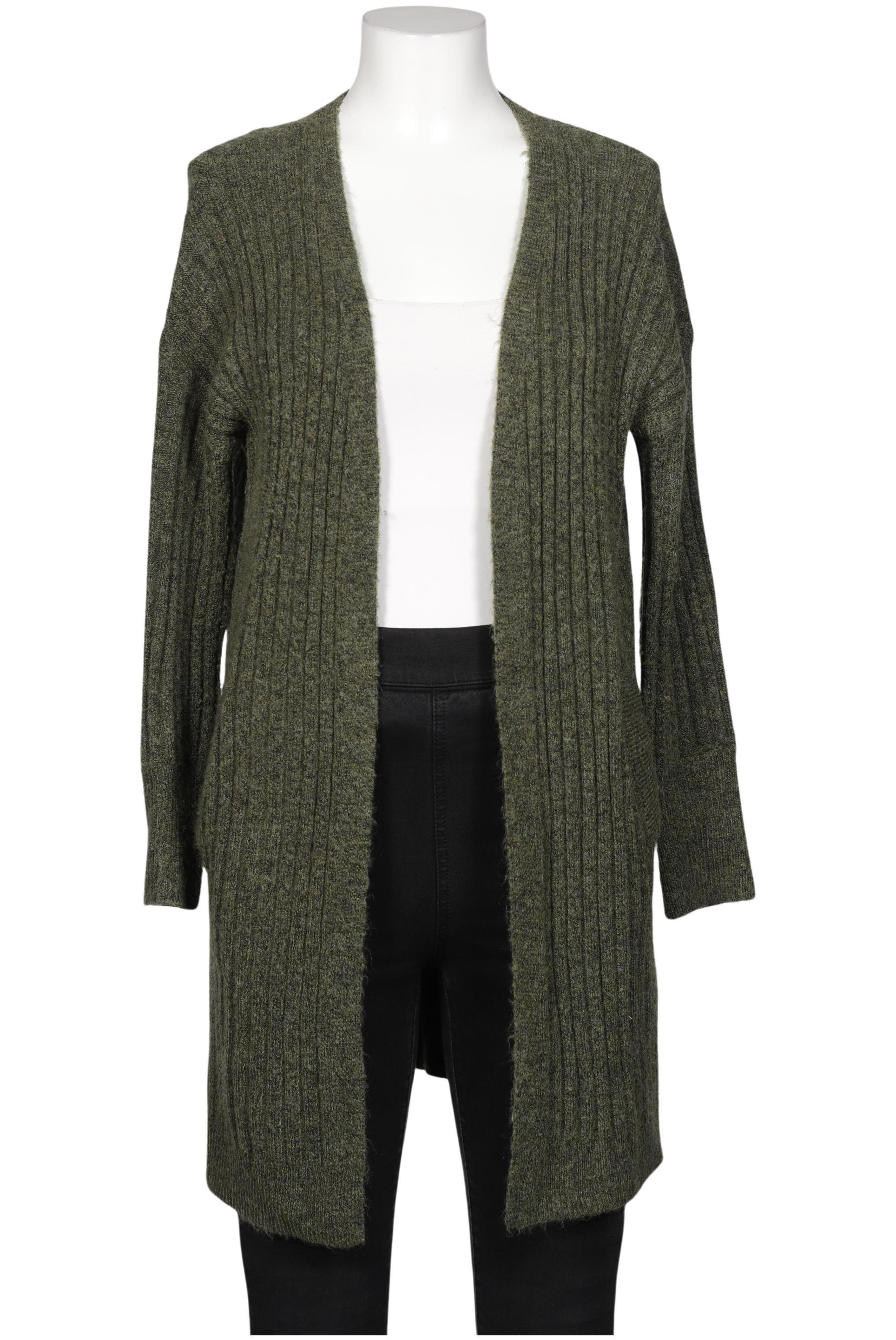 

pieces Damen Strickjacke, grün, Gr. 42