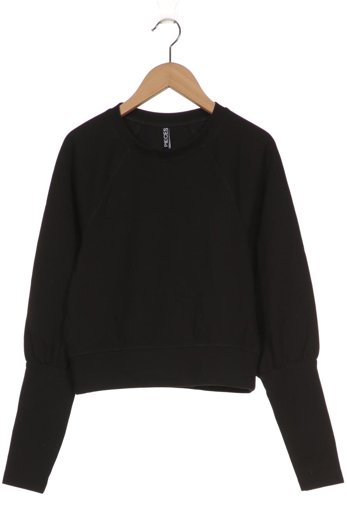 

pieces Damen Sweatshirt, schwarz