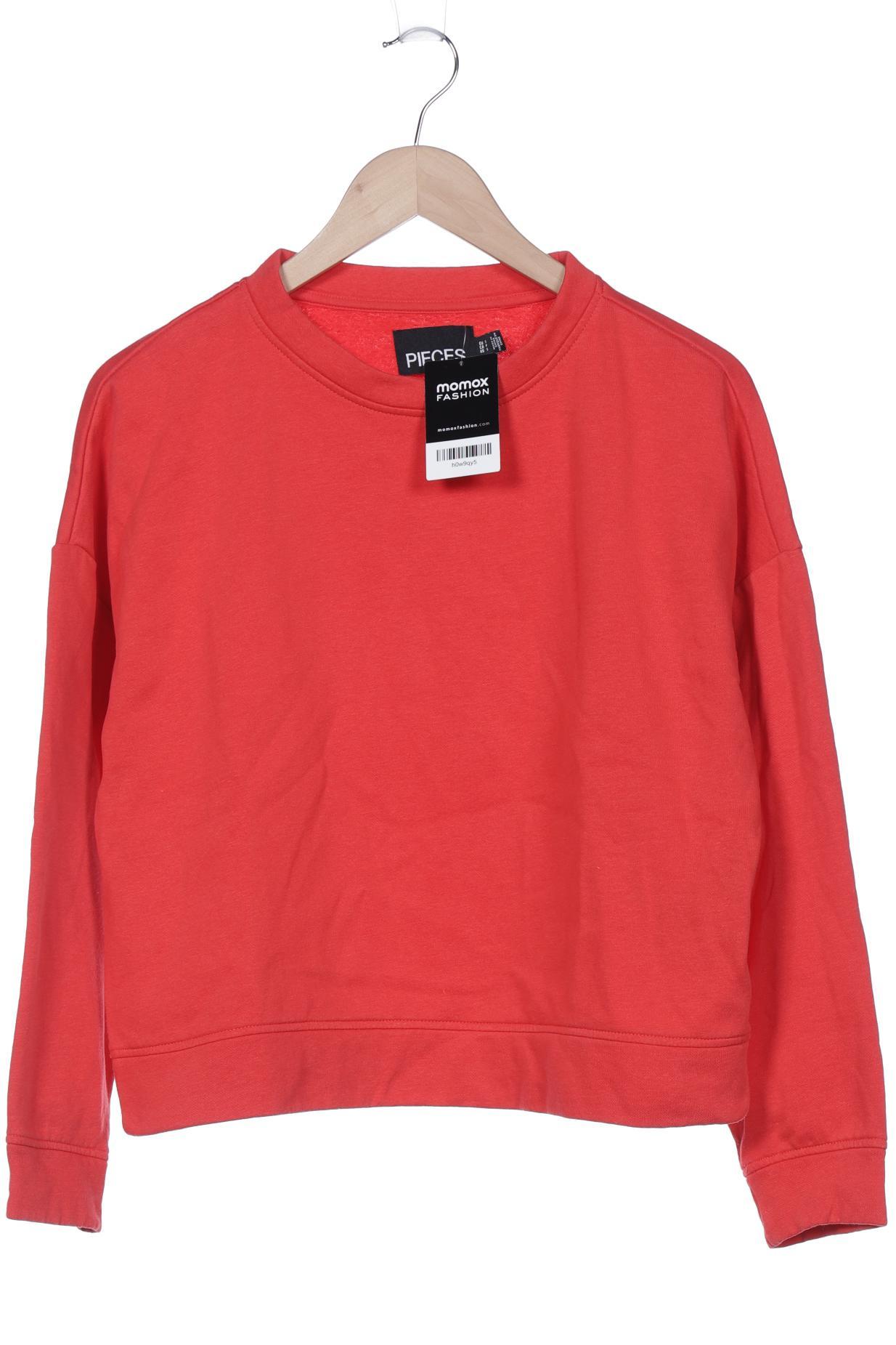 

pieces Damen Sweatshirt, rot, Gr. 36