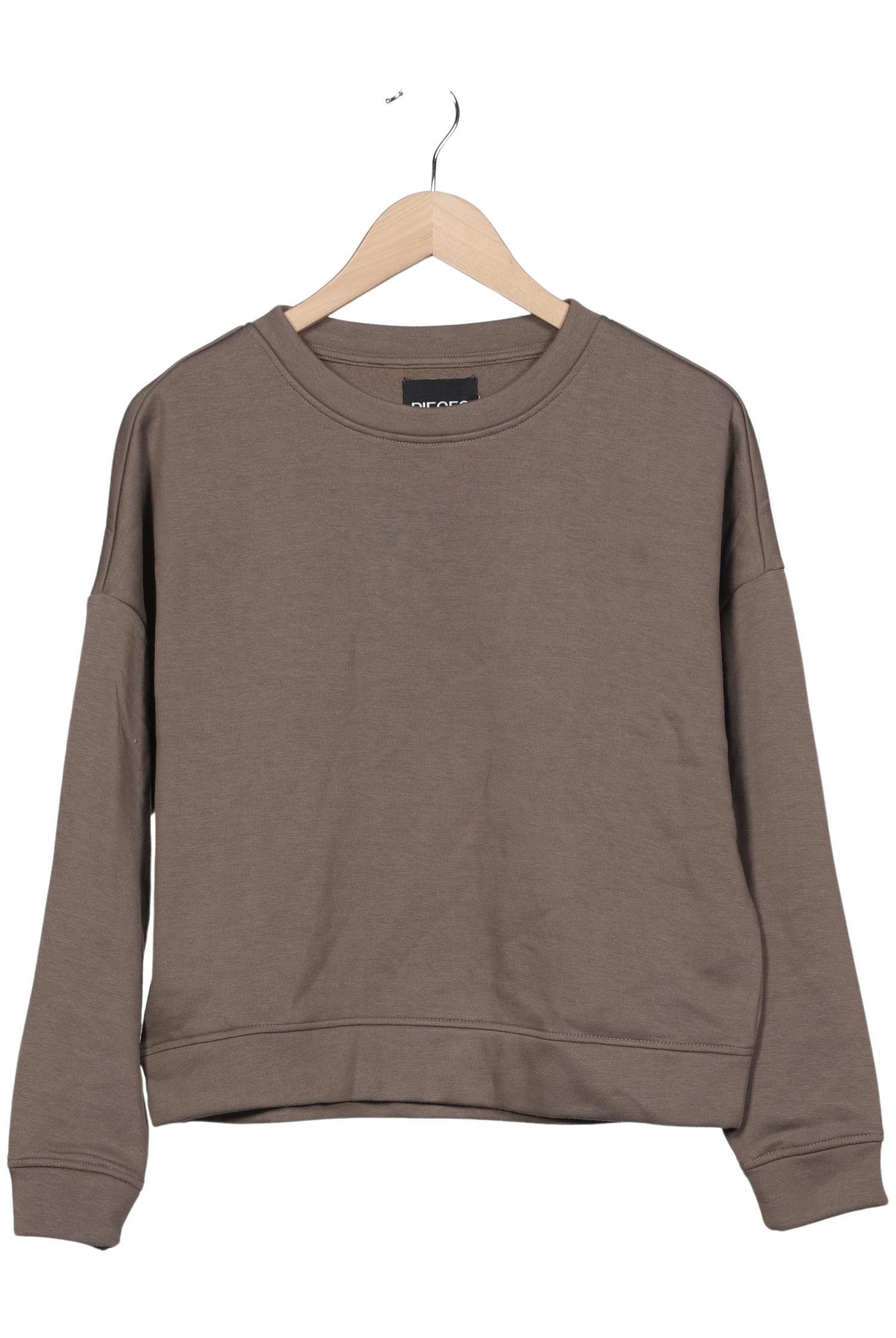 

pieces Damen Sweatshirt, braun, Gr. 38
