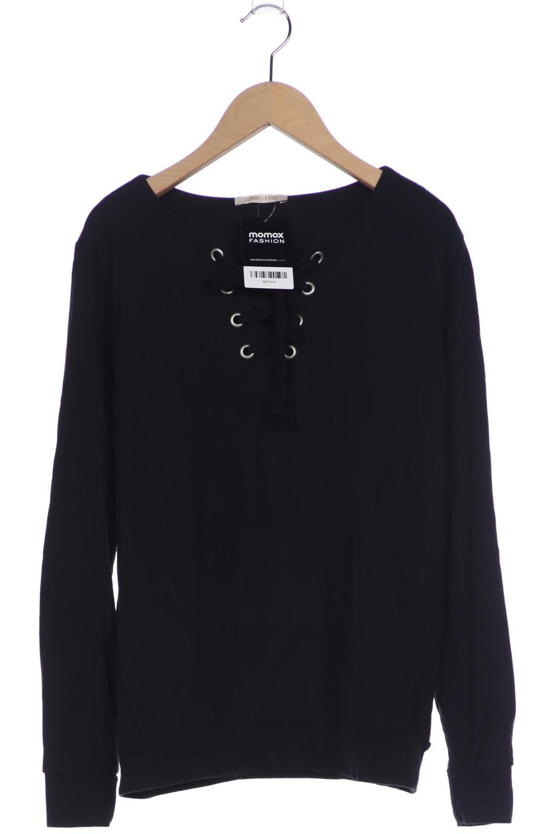 

pieces Damen Sweatshirt, schwarz, Gr. 38