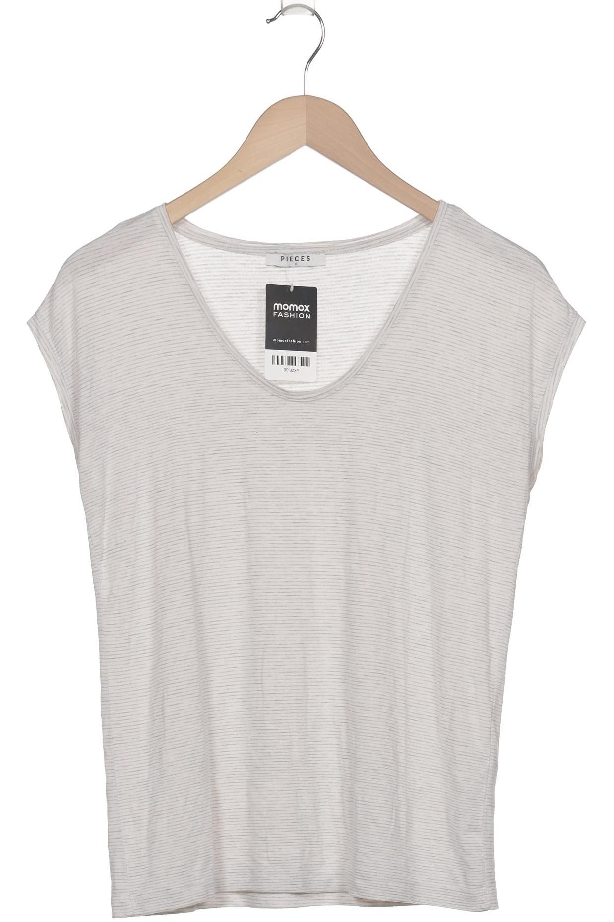 

pieces Damen T-Shirt, grau, Gr. 36