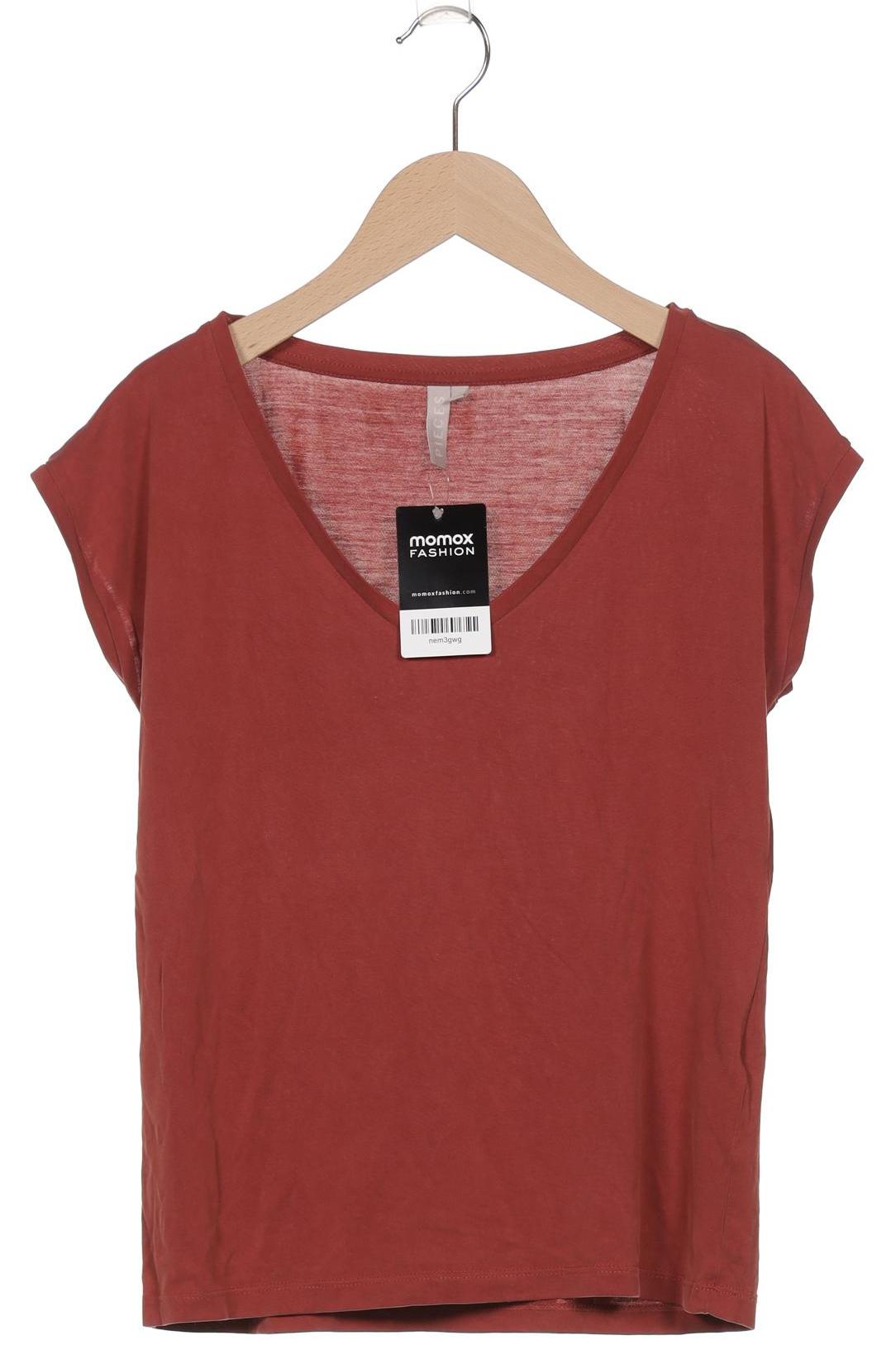 

pieces Damen T-Shirt, rot, Gr. 34