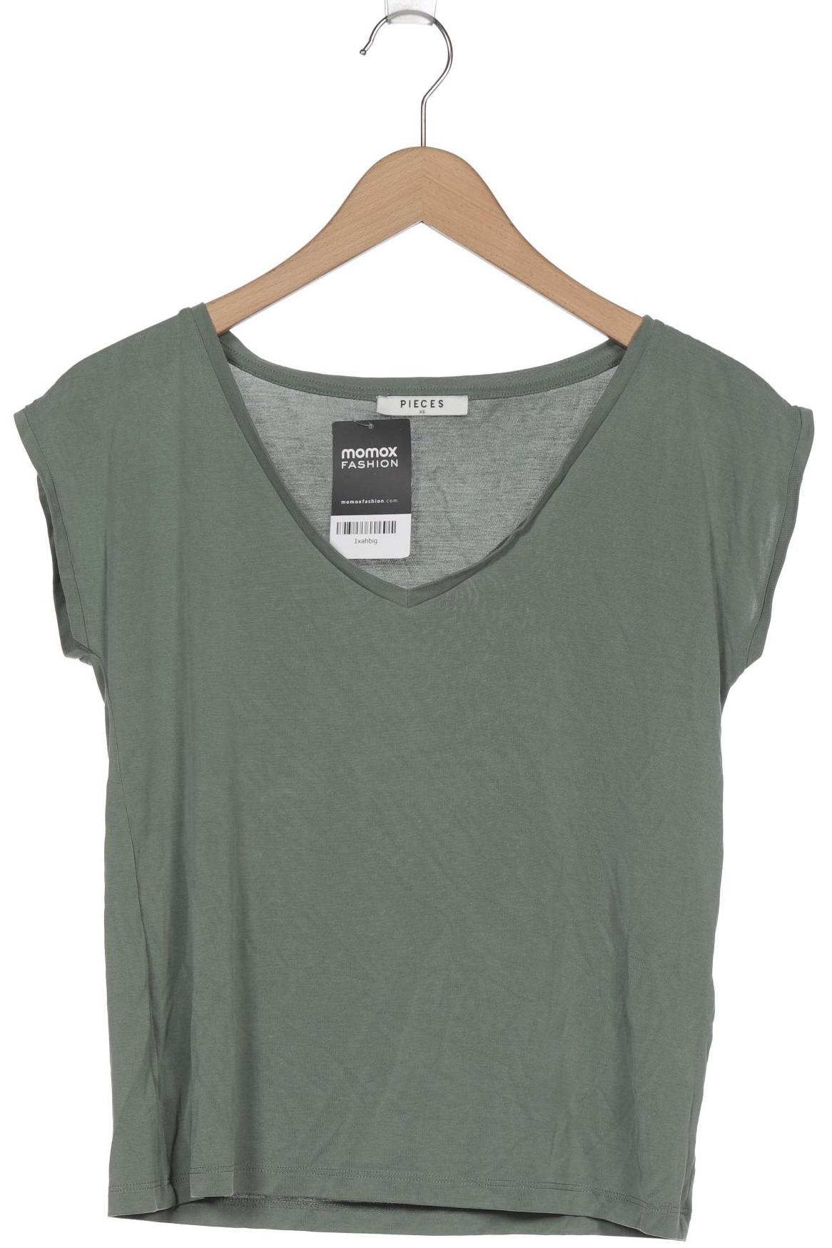 

pieces Damen T-Shirt, türkis, Gr. 34