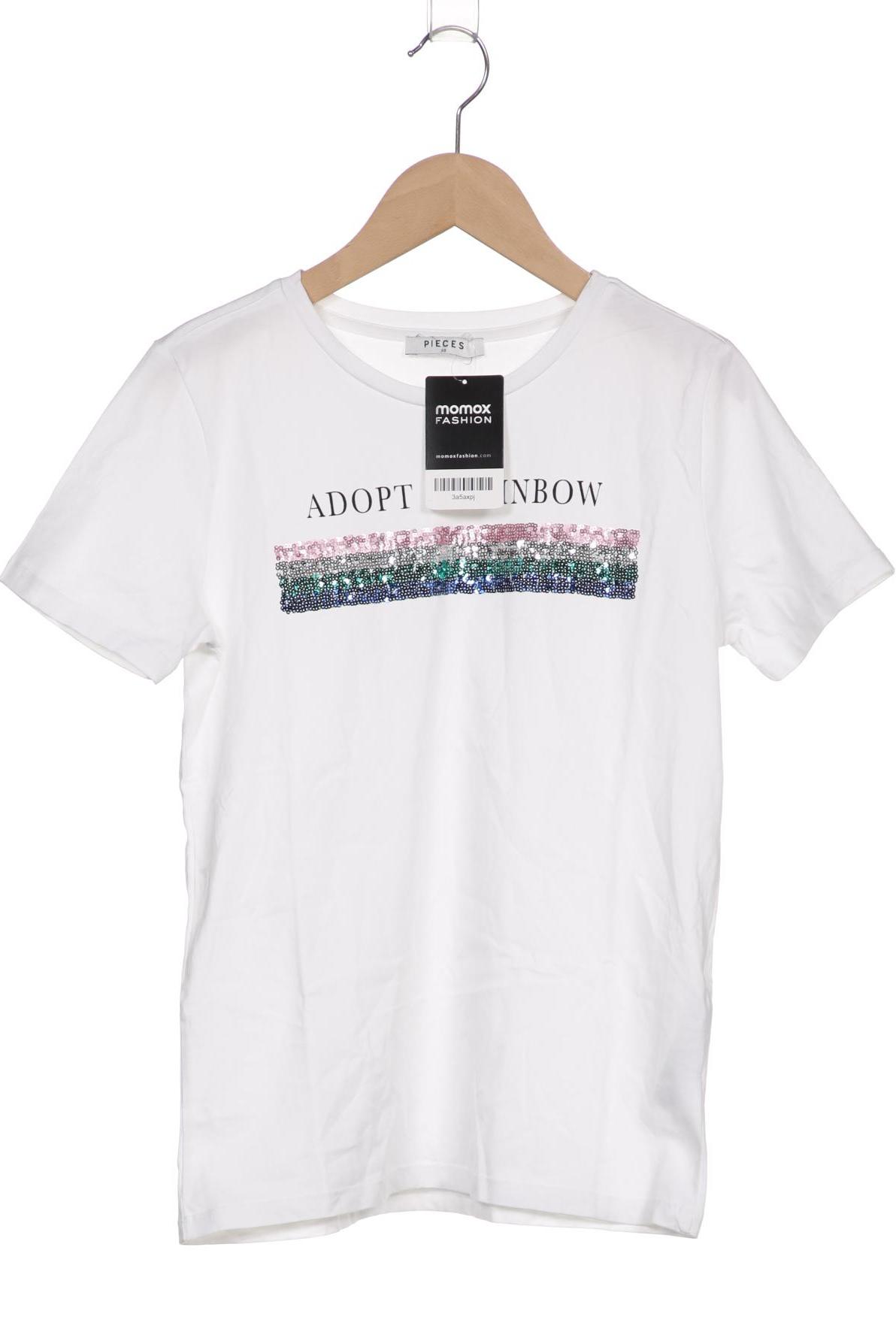 

pieces Damen T-Shirt, weiß
