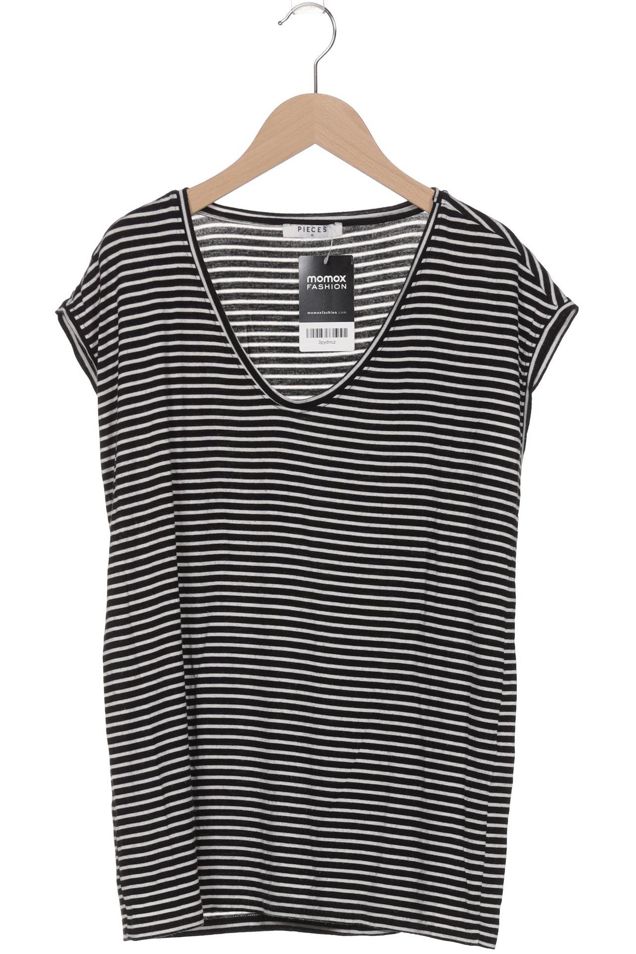 

pieces Damen T-Shirt, schwarz, Gr. 38