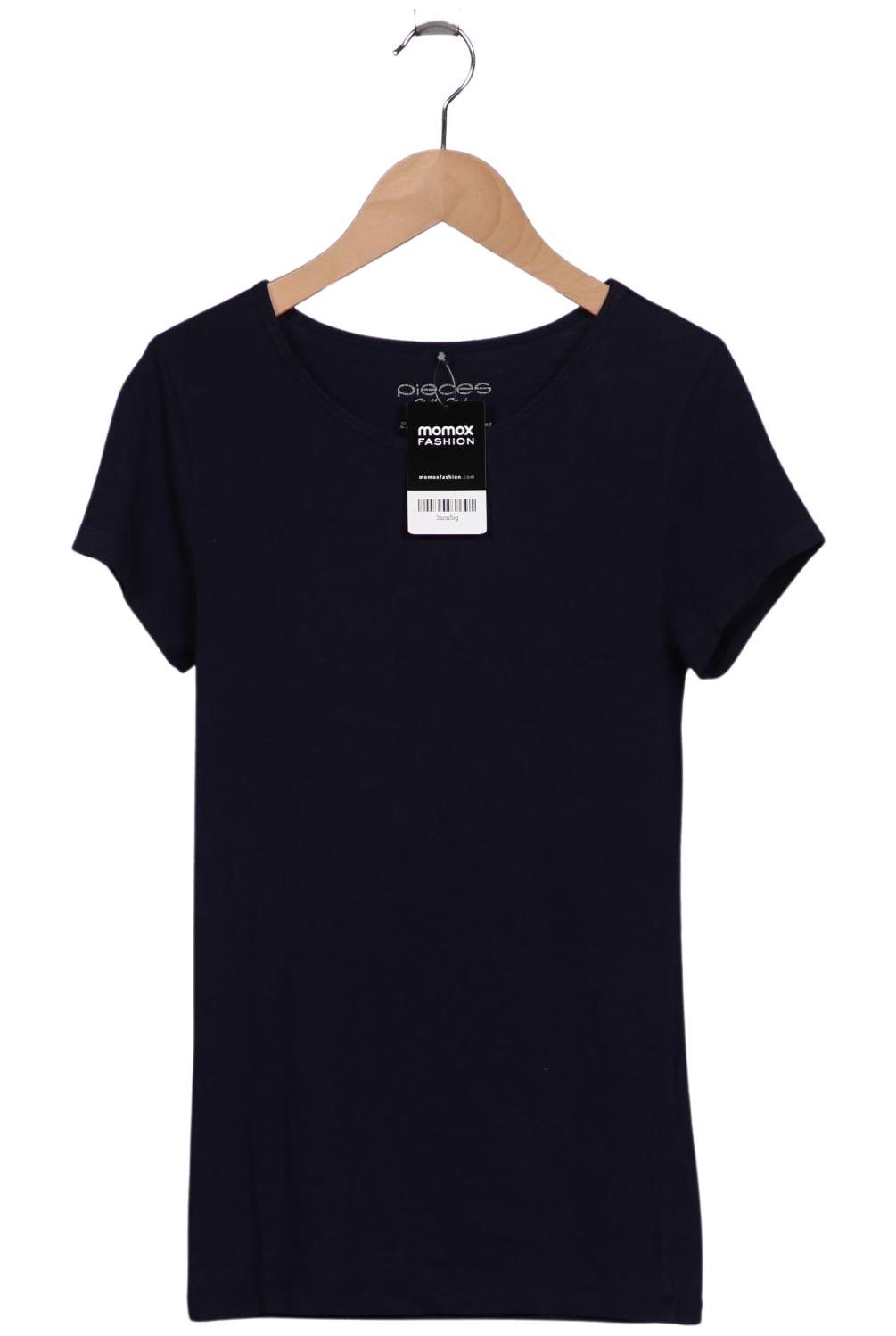 

pieces Damen T-Shirt, marineblau, Gr. 42