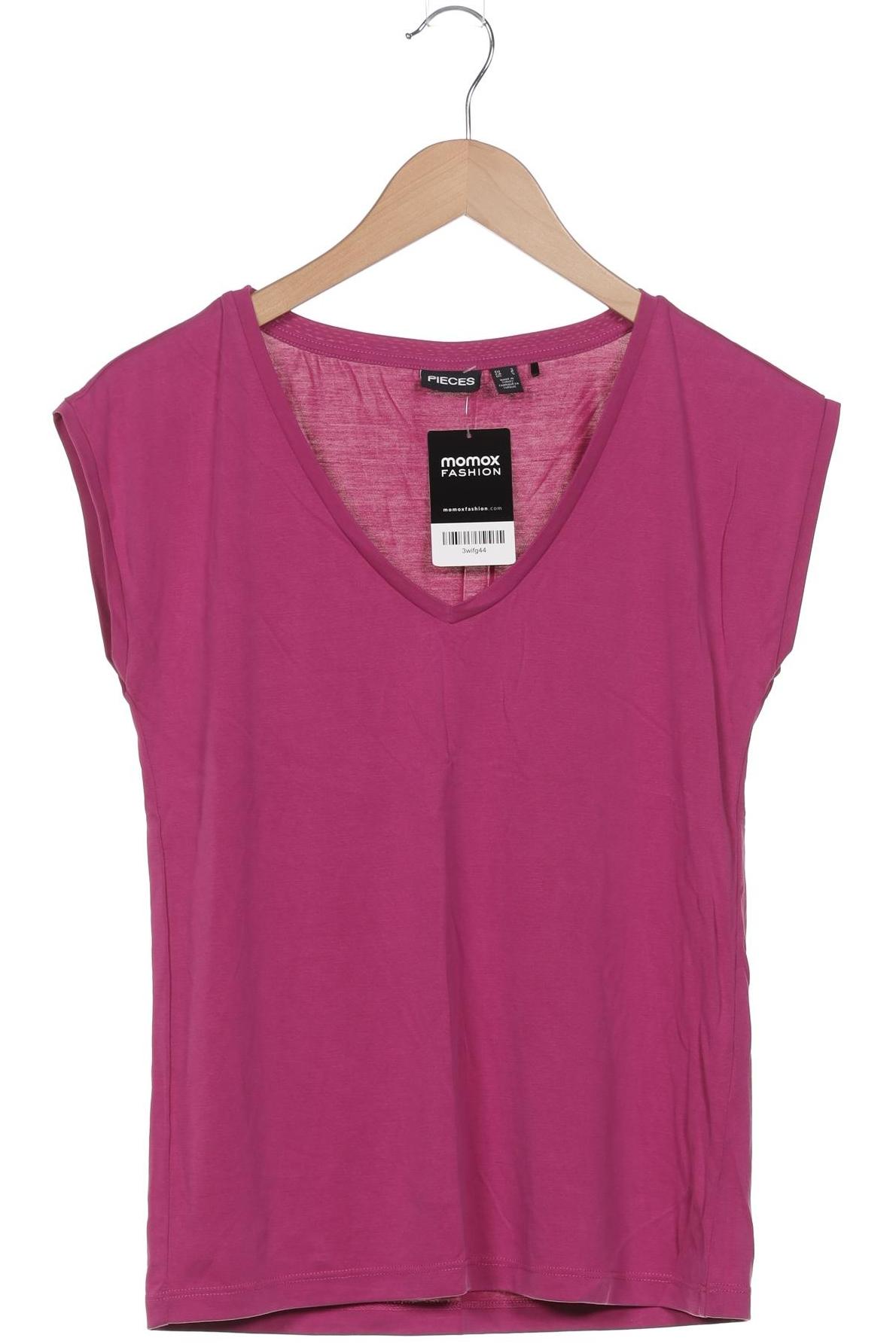 

pieces Damen T-Shirt, pink, Gr. 36