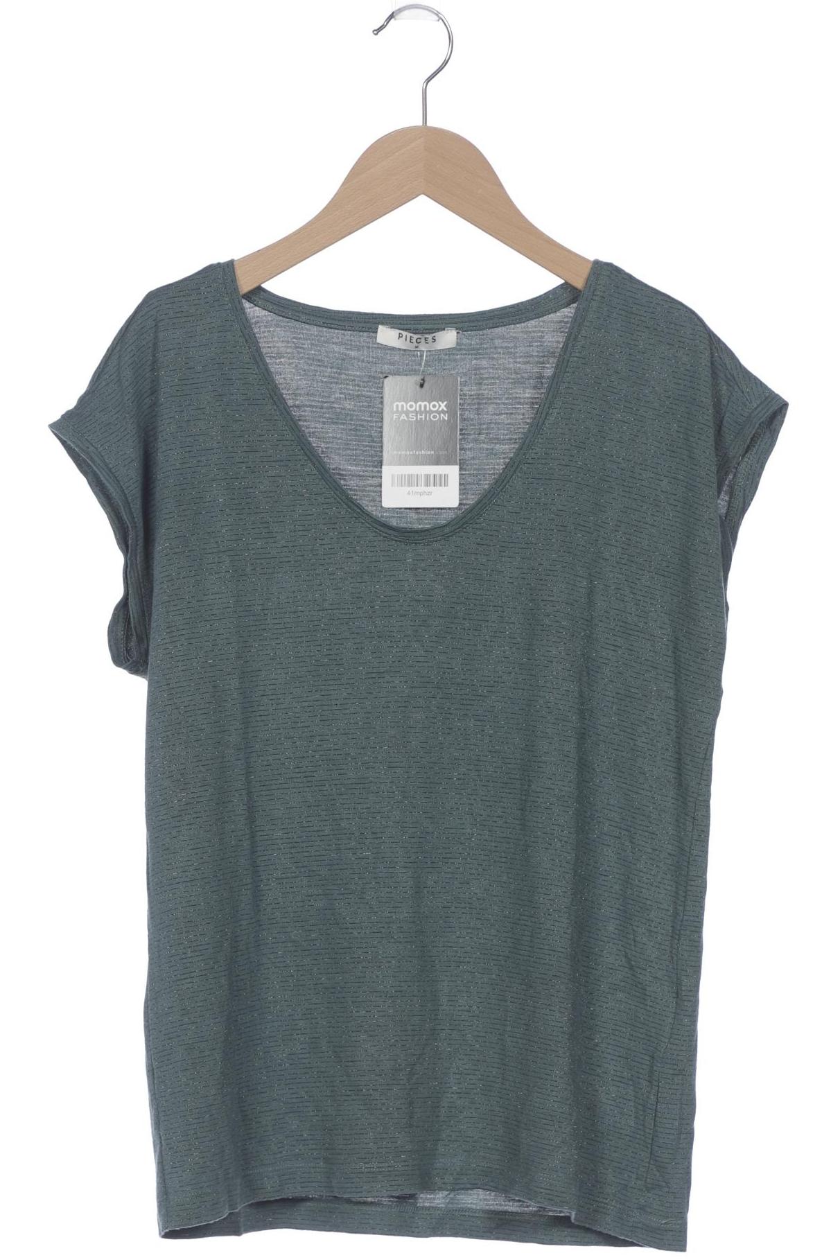 

pieces Damen T-Shirt, türkis, Gr. 38