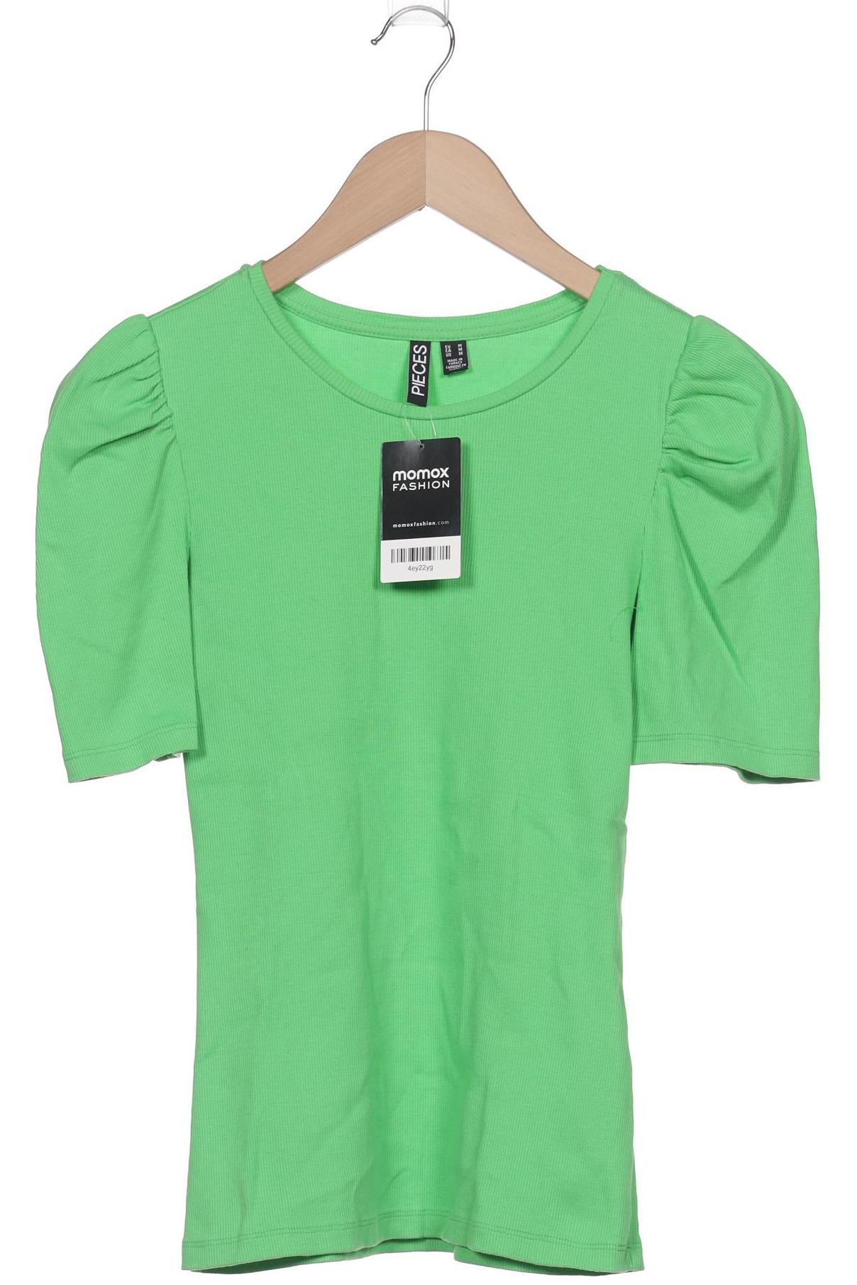 

pieces Damen T-Shirt, grün, Gr. 38