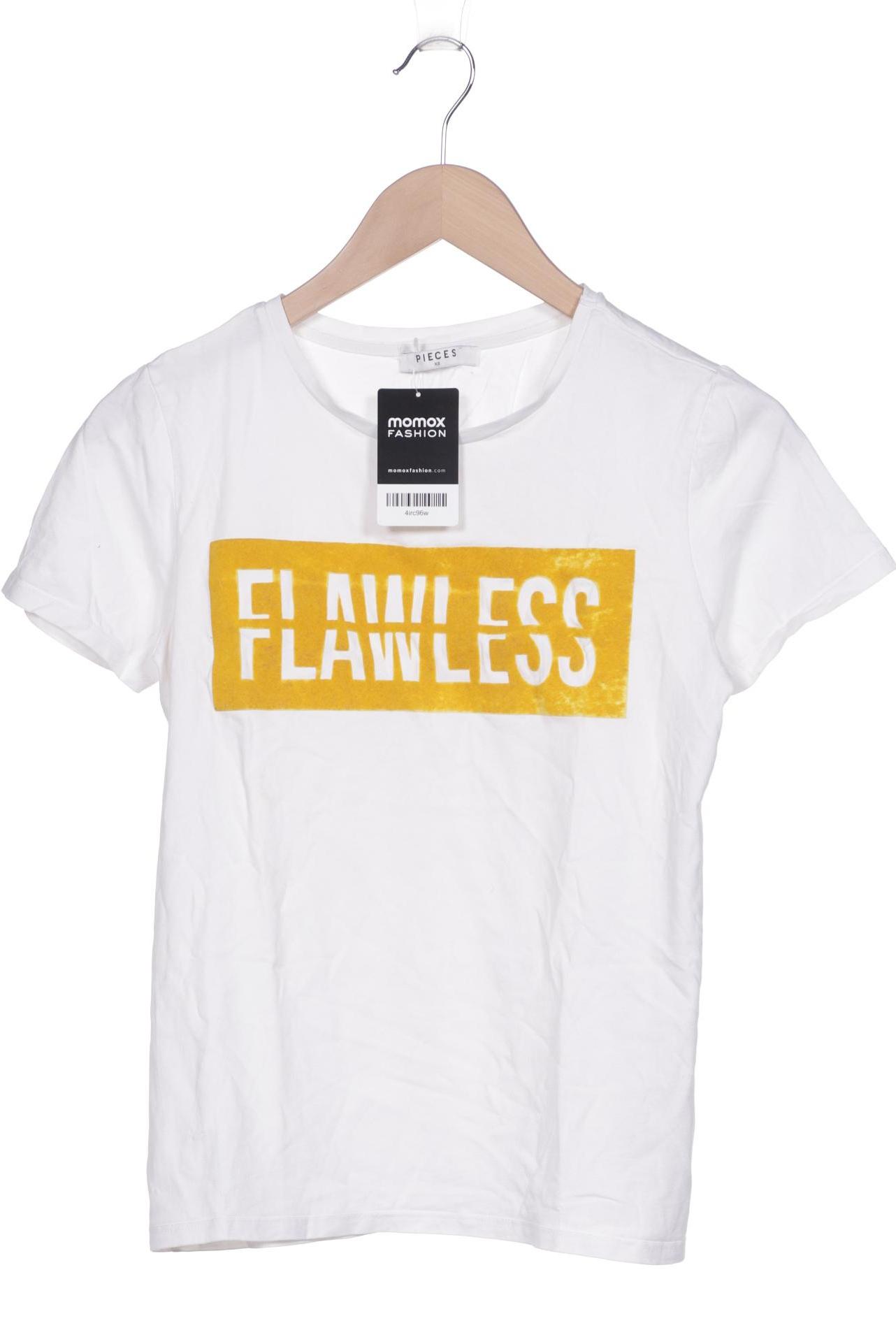 

pieces Damen T-Shirt, weiß