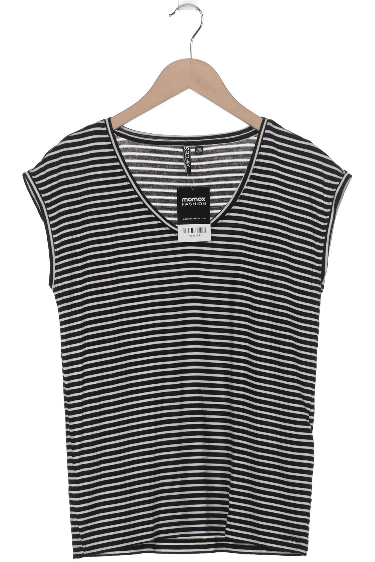 

pieces Damen T-Shirt, schwarz, Gr. 36