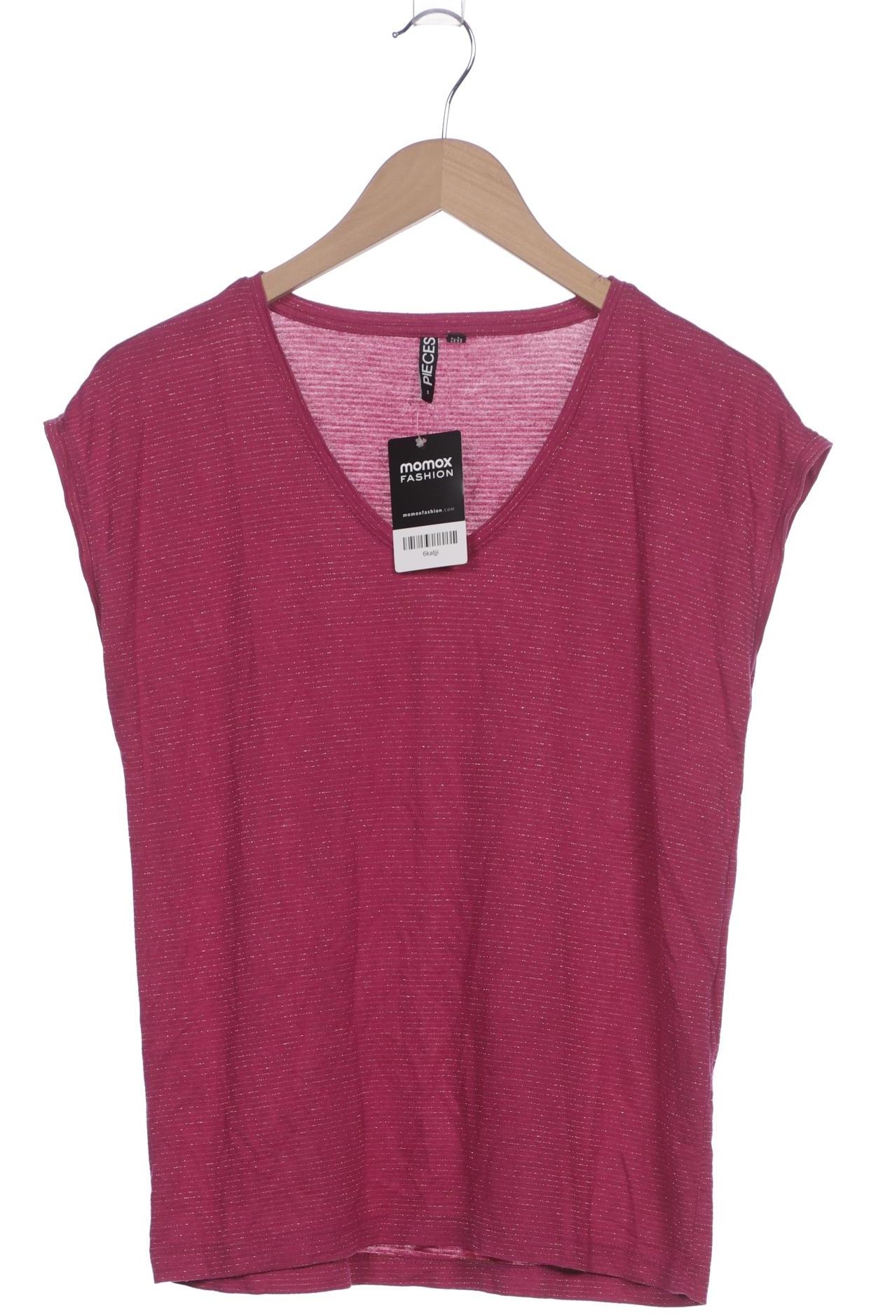 

pieces Damen T-Shirt, pink, Gr. 36