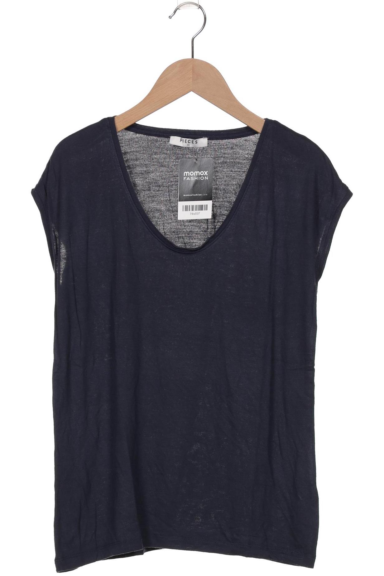 

pieces Damen T-Shirt, marineblau, Gr. 34
