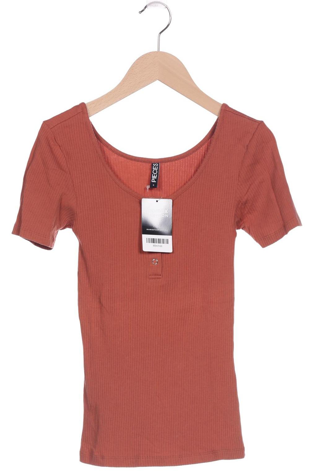 

pieces Damen T-Shirt, braun, Gr. 36