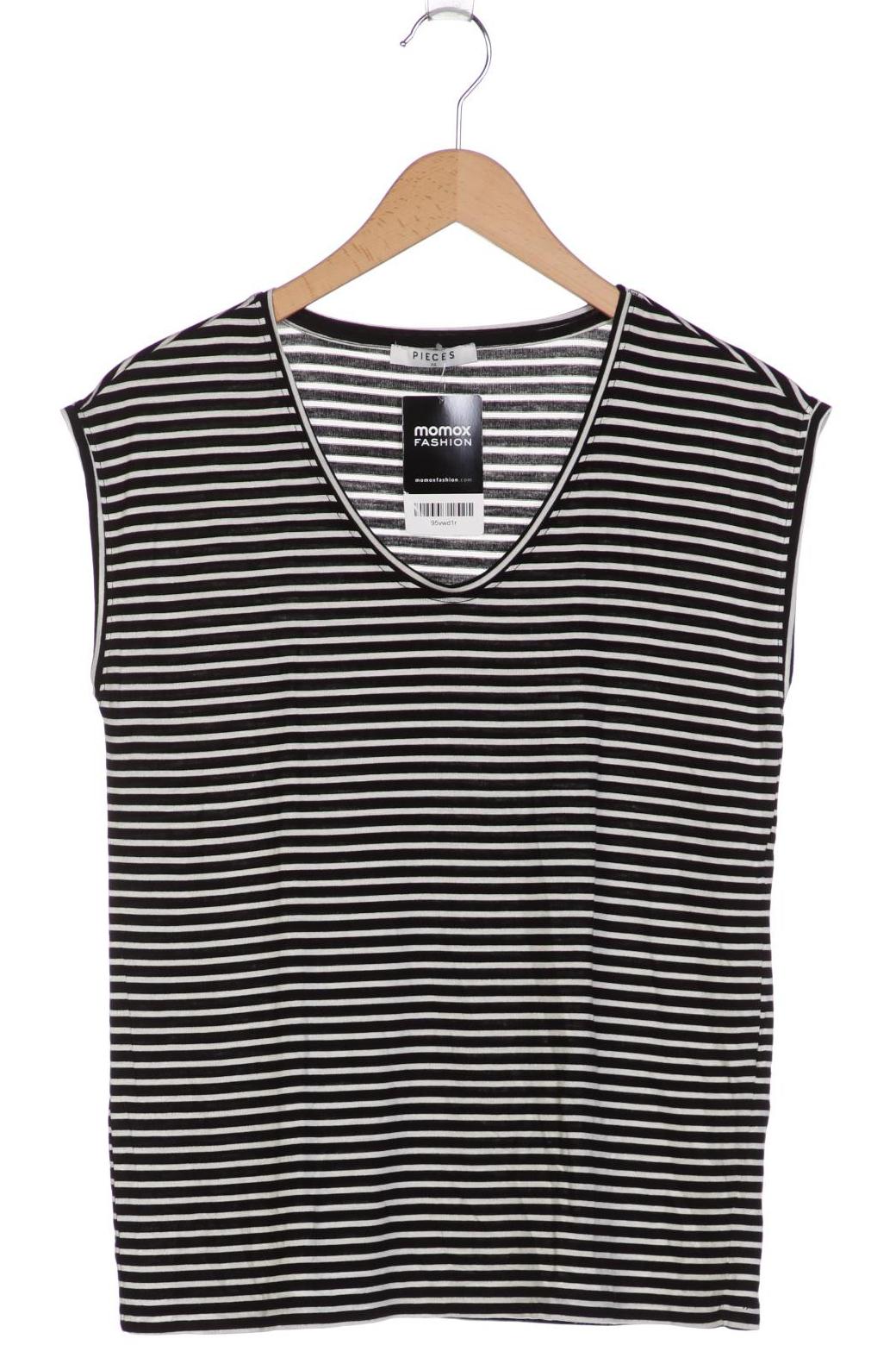 

pieces Damen T-Shirt, schwarz, Gr. 34