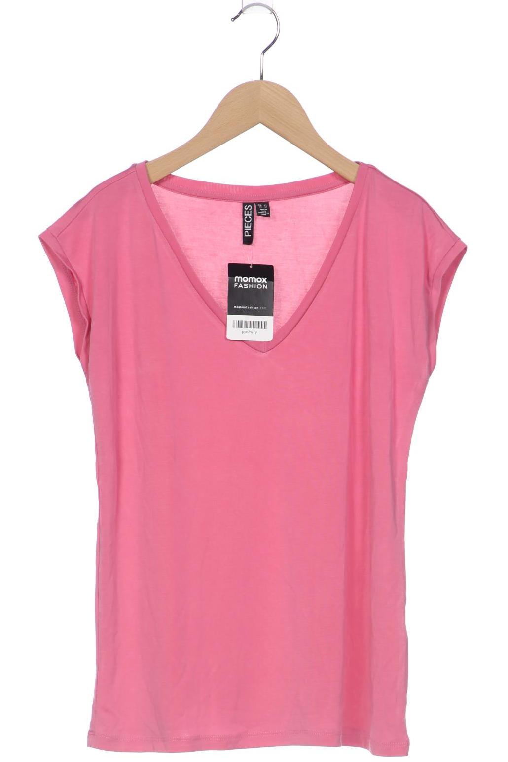 

pieces Damen T-Shirt, pink, Gr. 34