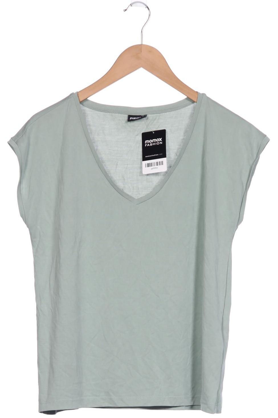 

pieces Damen T-Shirt, hellgrün, Gr. 42