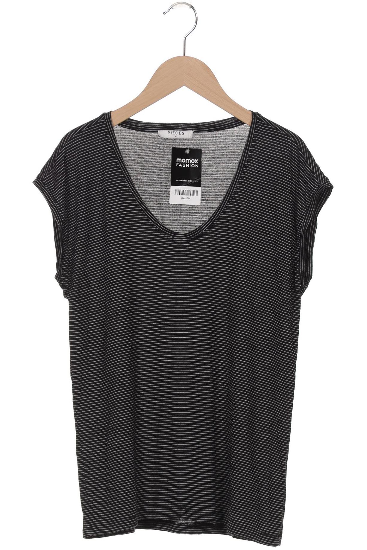 

pieces Damen T-Shirt, schwarz, Gr. 38