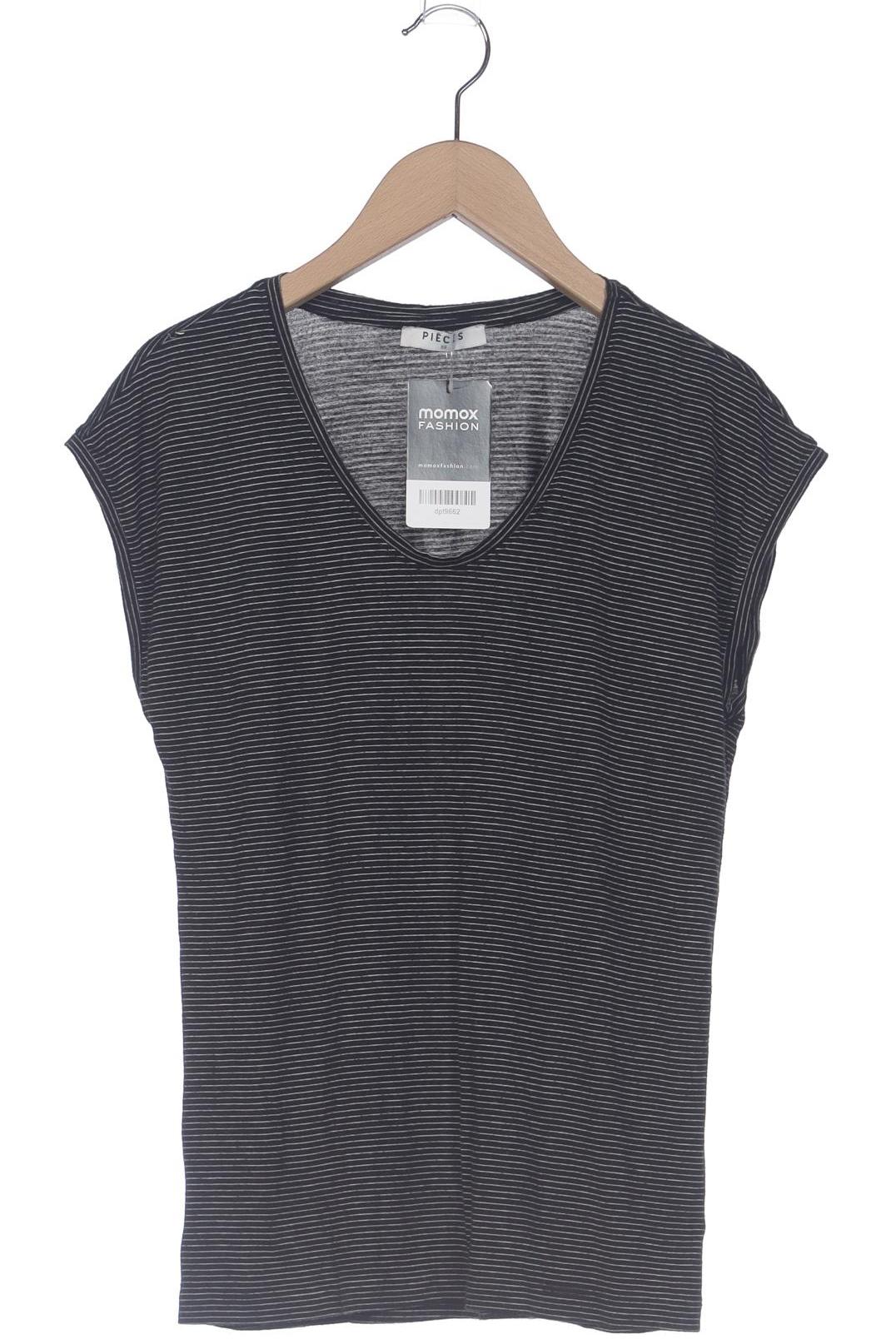 

pieces Damen T-Shirt, schwarz, Gr. 34