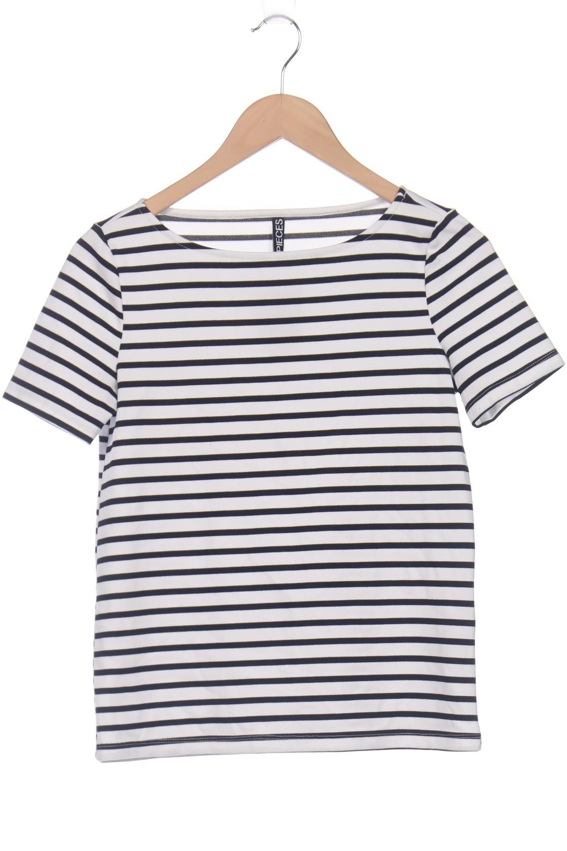 

pieces Damen T-Shirt, weiß, Gr. 34