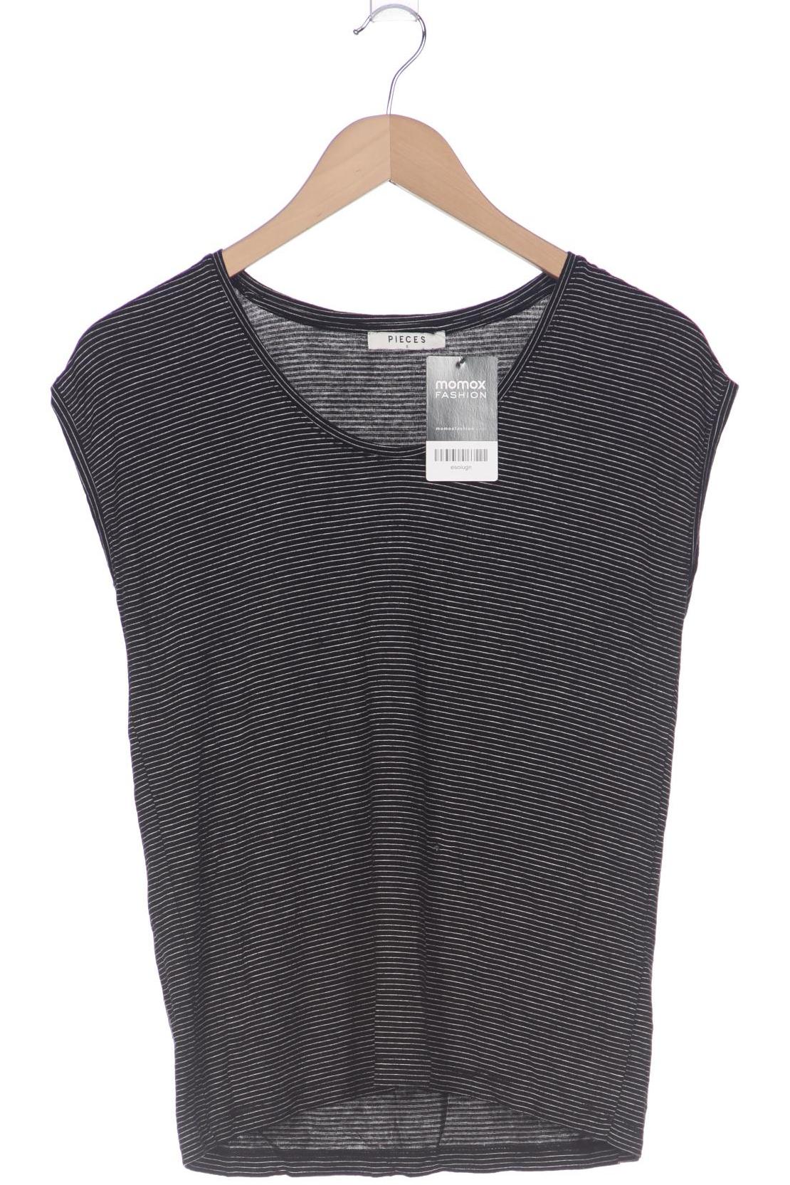 

pieces Damen T-Shirt, schwarz, Gr. 36