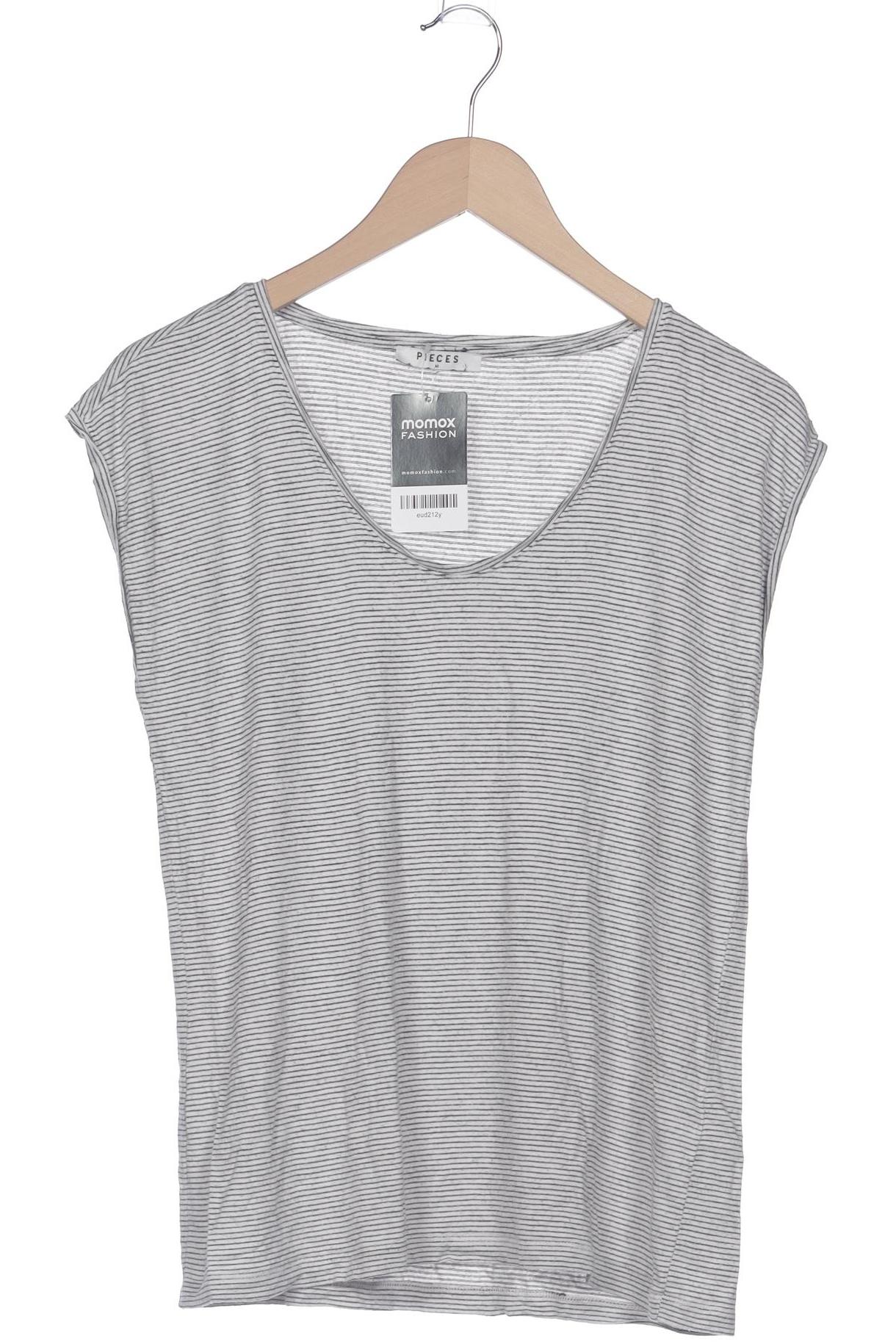 

pieces Damen T-Shirt, weiß, Gr. 38