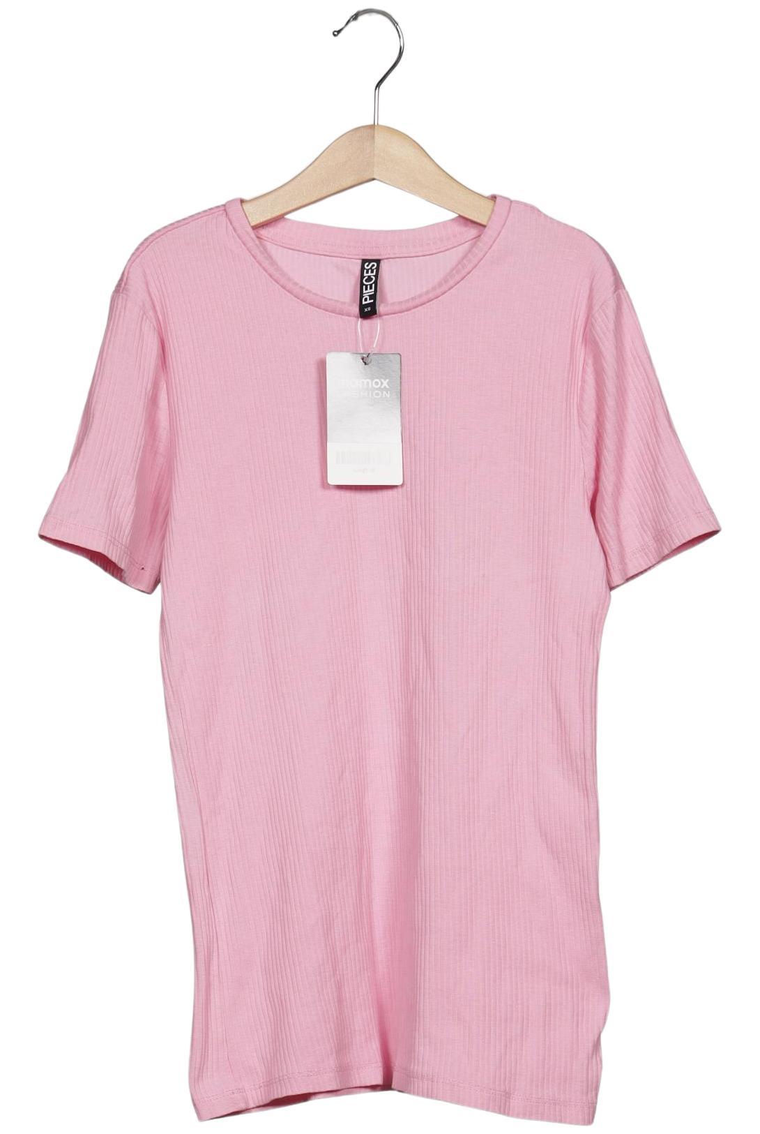 

pieces Damen T-Shirt, pink, Gr. 34