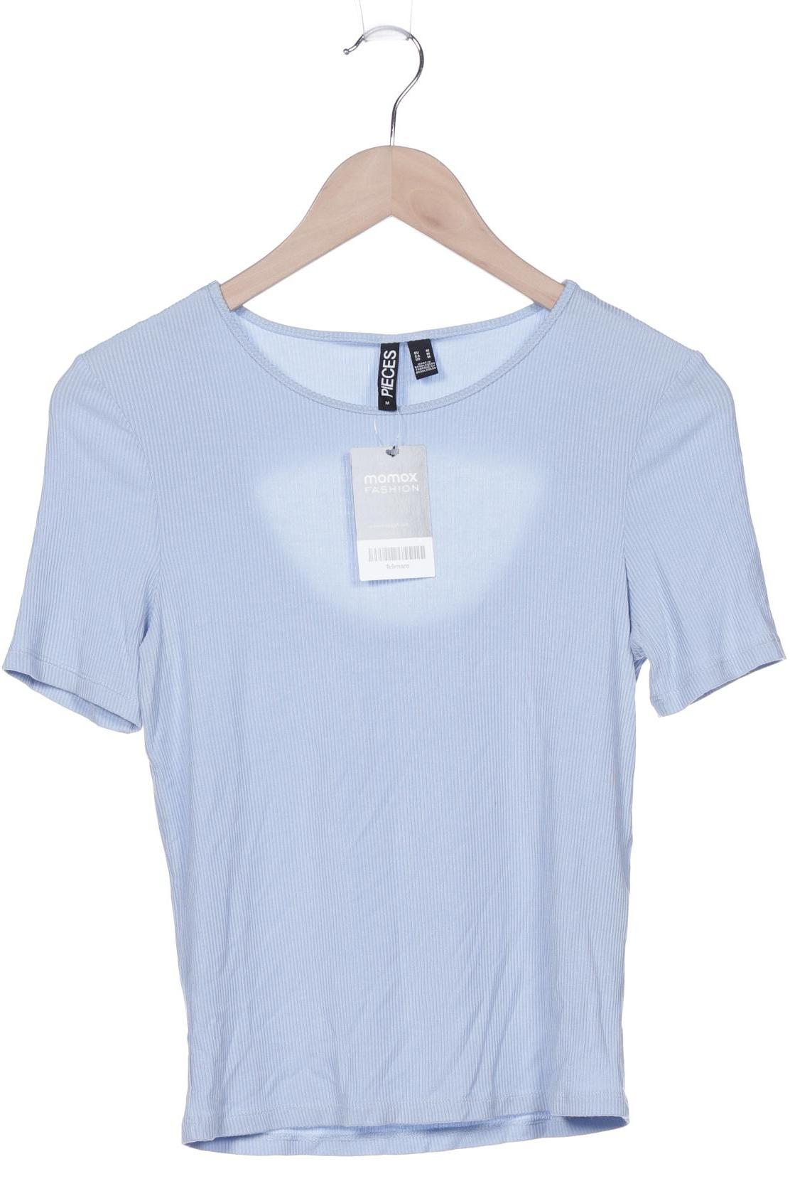

pieces Damen T-Shirt, hellblau, Gr. 38