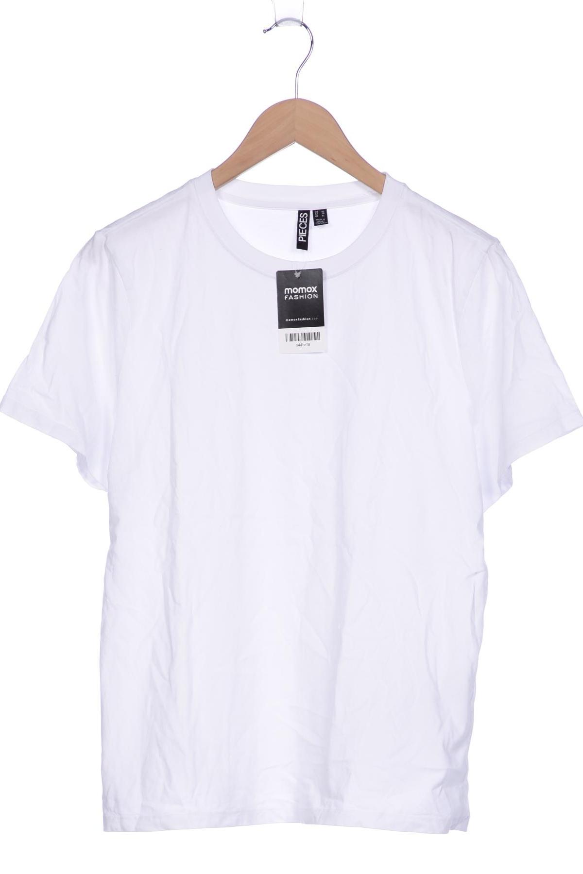 

pieces Damen T-Shirt, weiß, Gr. 44