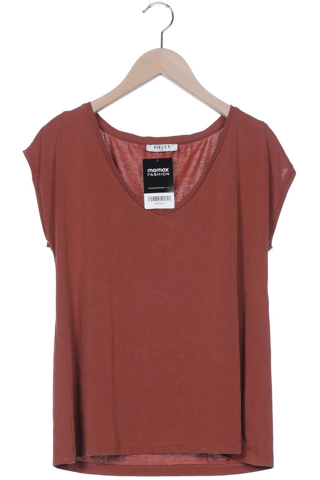 

pieces Damen T-Shirt, braun, Gr. 38