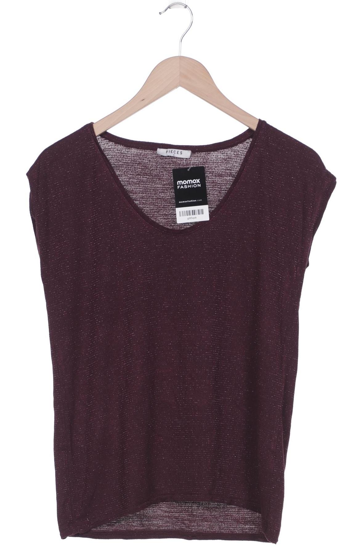 

pieces Damen T-Shirt, bordeaux