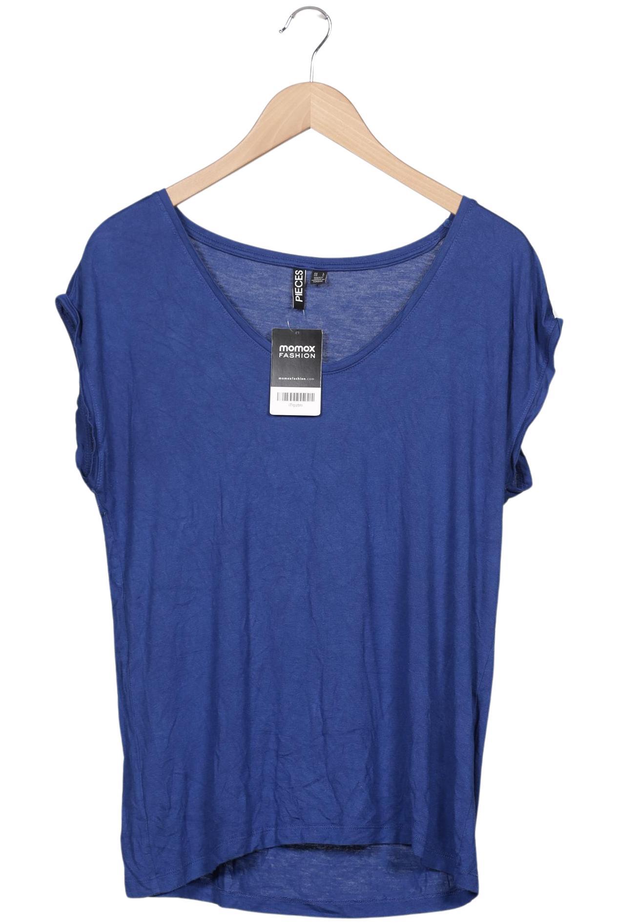

pieces Damen T-Shirt, marineblau, Gr. 42