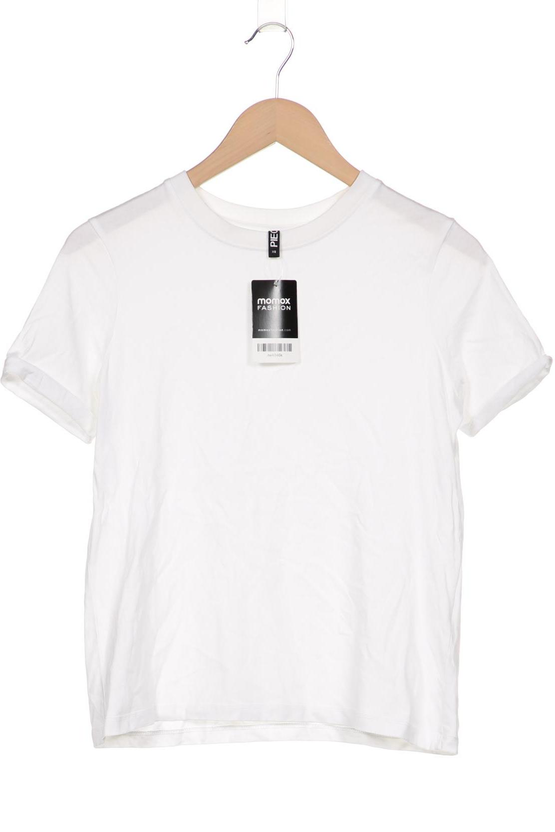 

pieces Damen T-Shirt, weiß, Gr. 34