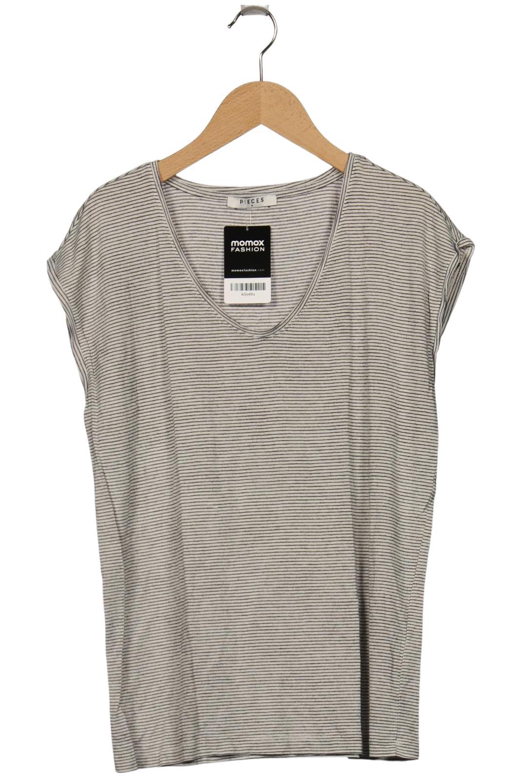 

pieces Damen T-Shirt, weiß, Gr. 38