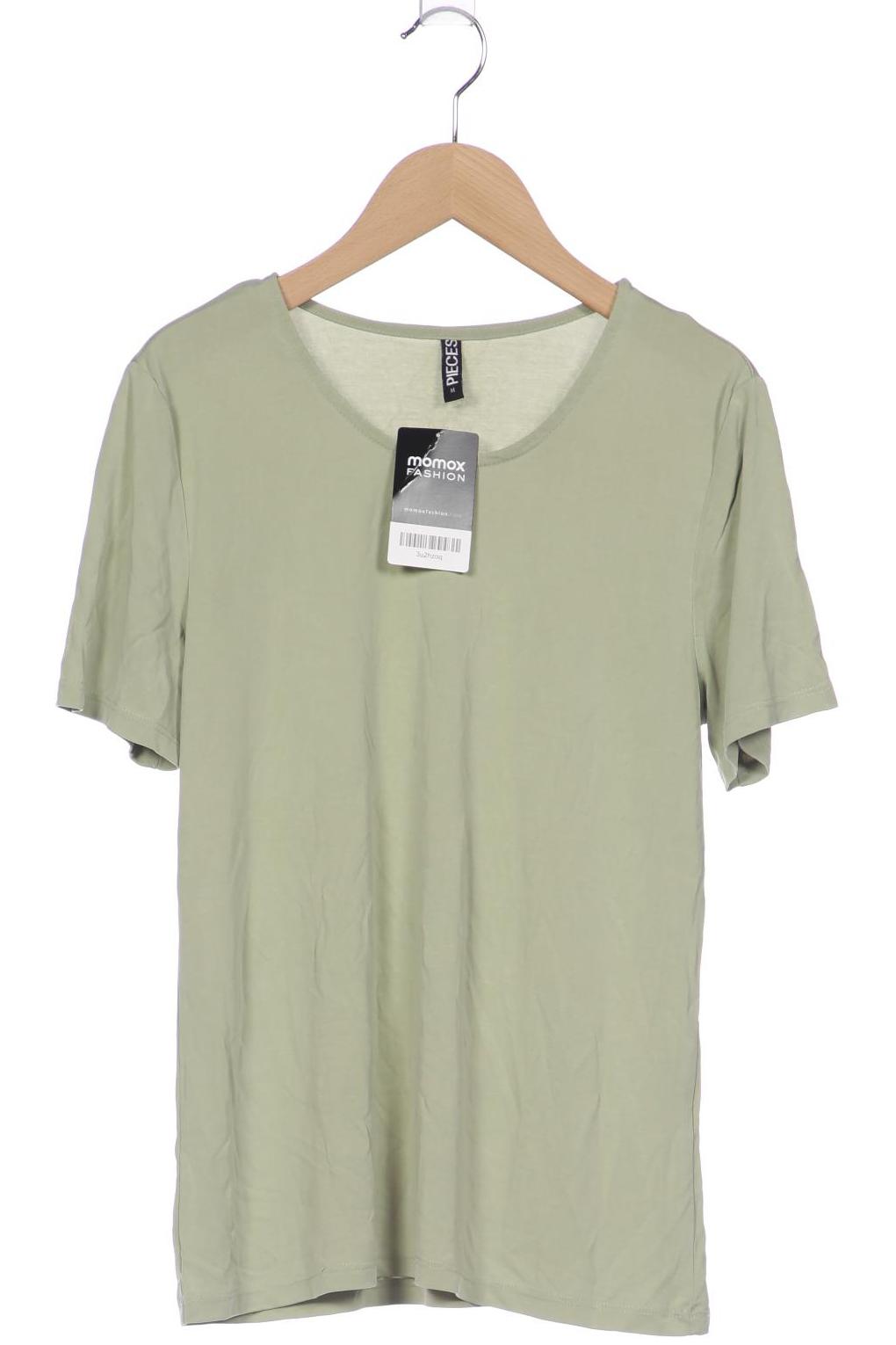 

pieces Damen T-Shirt, grün, Gr. 38