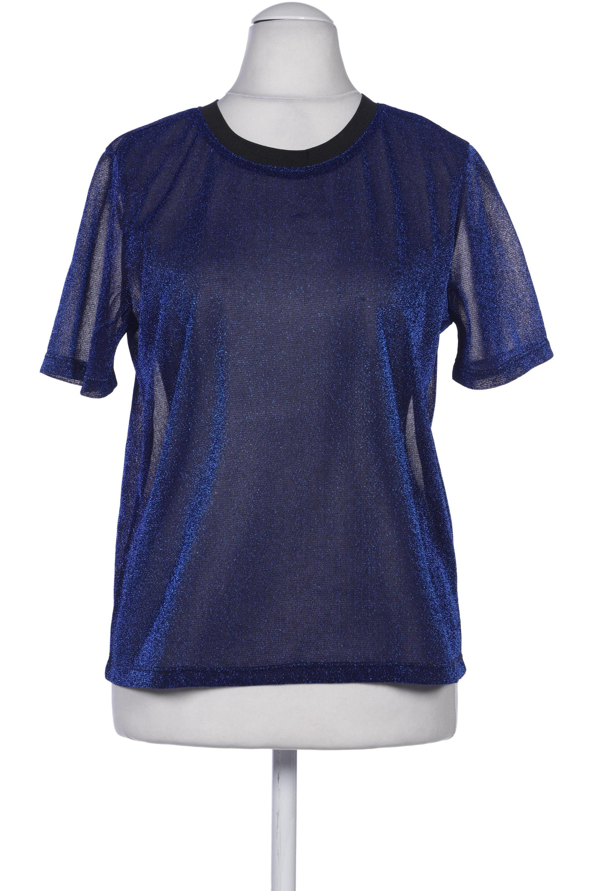 

pieces Damen T-Shirt, blau, Gr. 38