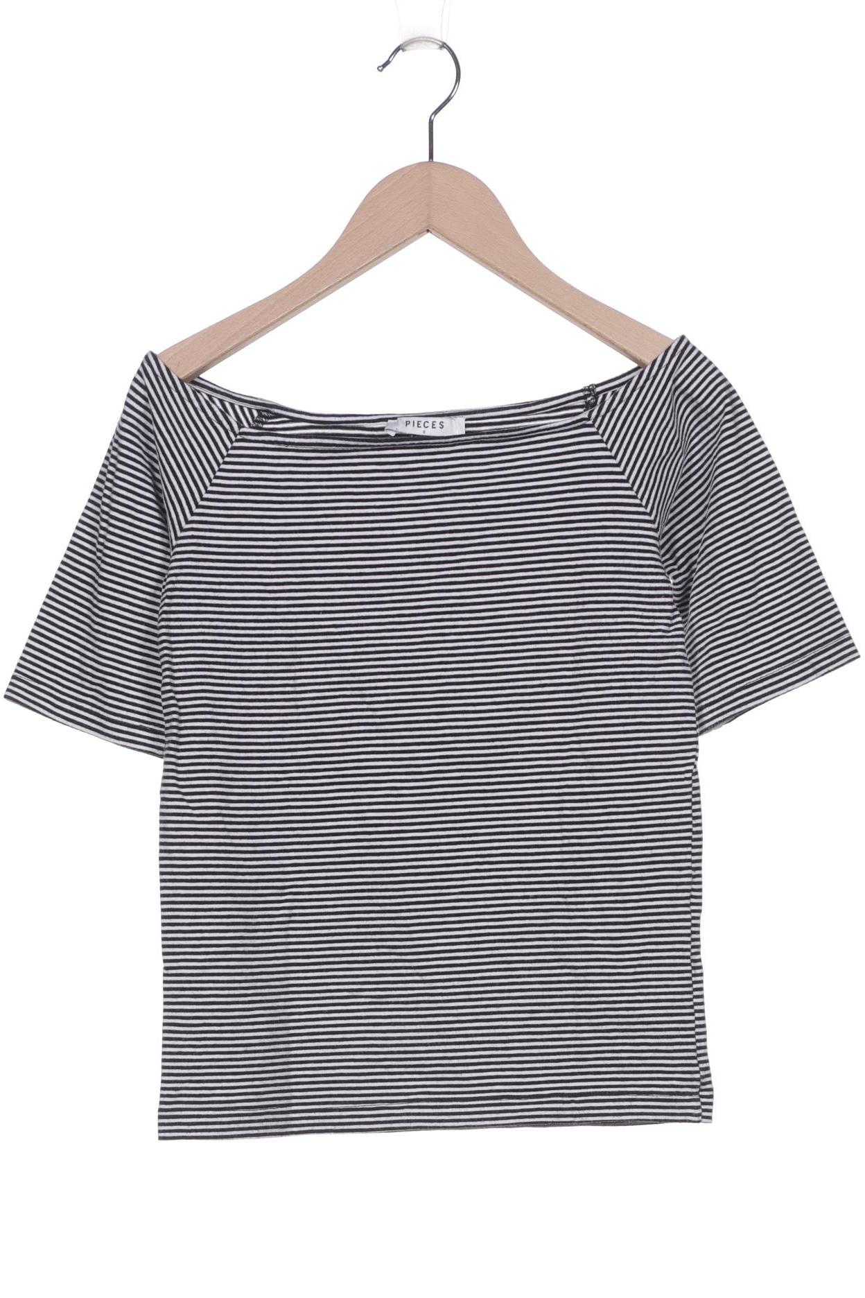 

pieces Damen T-Shirt, schwarz, Gr. 36