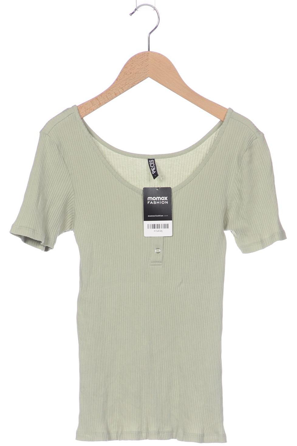 

pieces Damen T-Shirt, hellgrün, Gr. 42