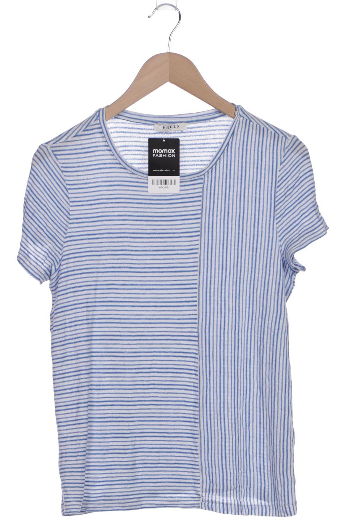 

pieces Damen T-Shirt, blau, Gr. 36