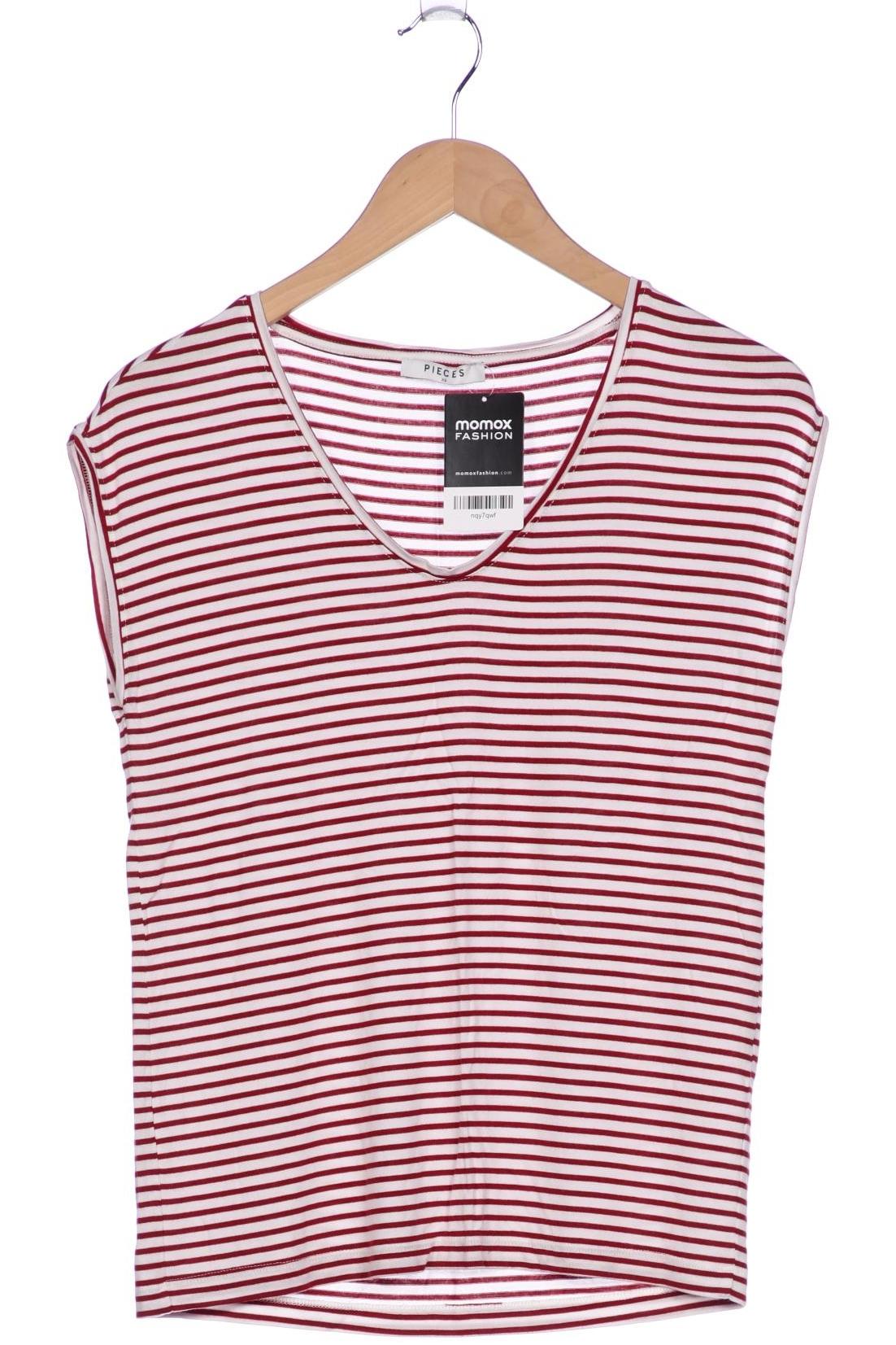 

pieces Damen T-Shirt, rot, Gr. 34