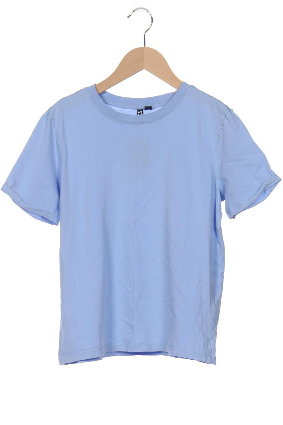 

pieces Damen T-Shirt, blau, Gr. 38