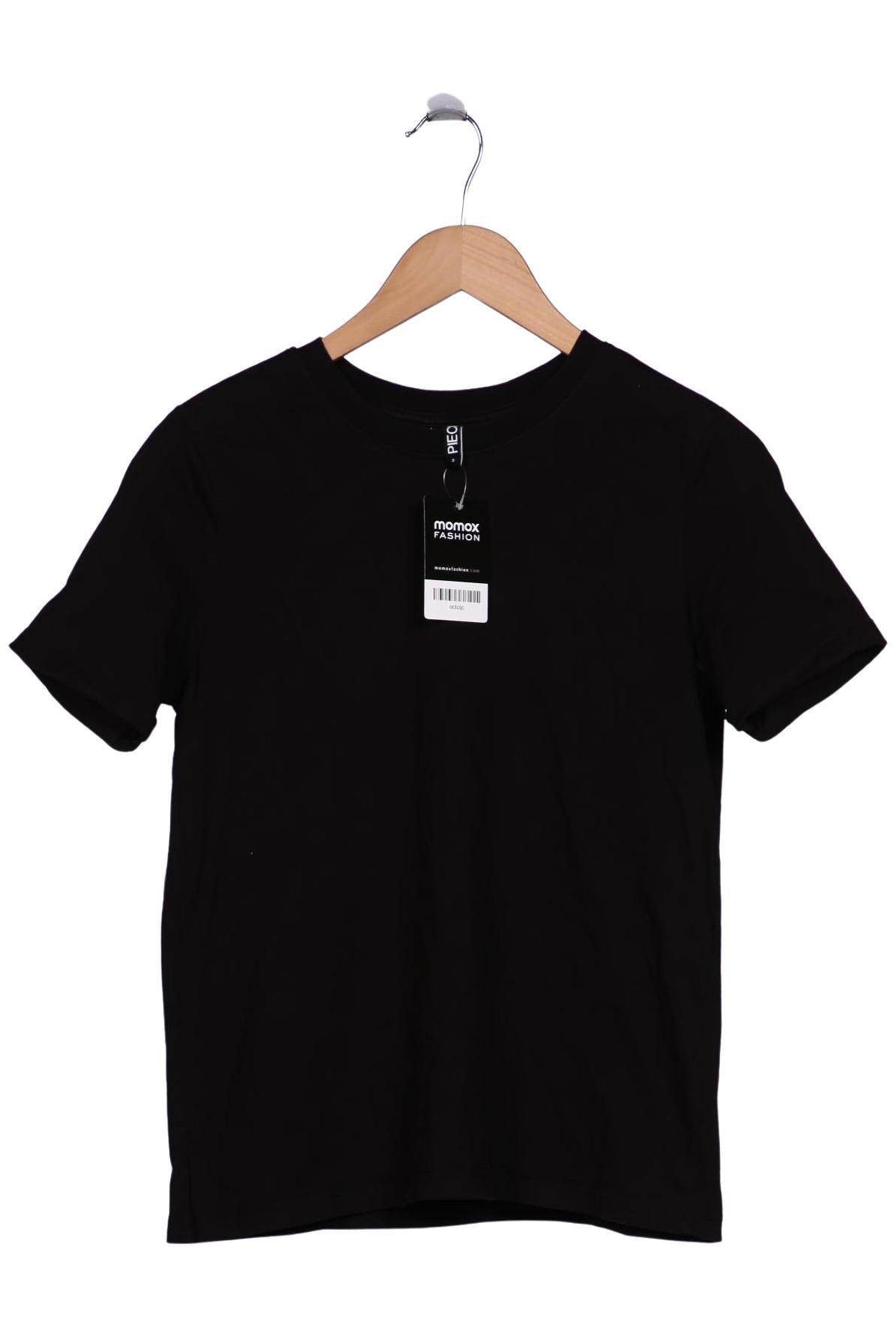 

pieces Damen T-Shirt, schwarz, Gr. 36